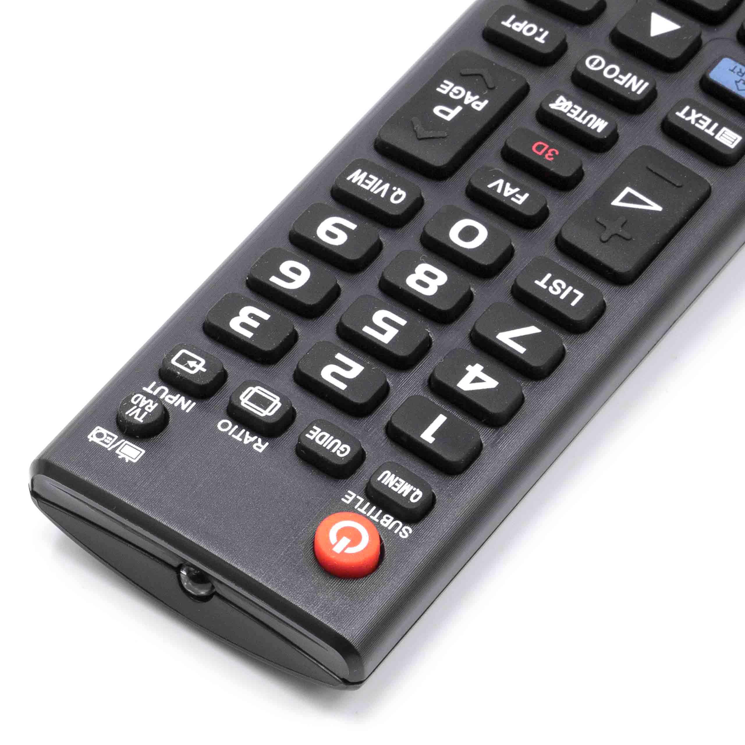 vhbw Fernbedienung kompatibel mit LG 60LN575 | 55LN577, 60LN5758, 65LA965V, 60LN577, 65LA970V Fernseher, TV --4