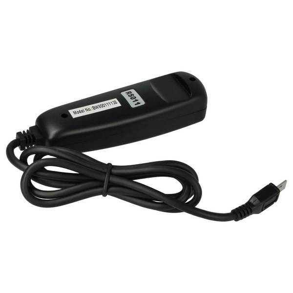 vhbw Fernauslöser Kabel kompatibel mit Sony Cybershot DSC-RX100M5A | DSC-RX100 Mark5 Kamera, 1 m, 2-stufige