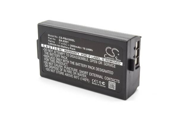 vhbw Akku kompatibel mit Brother PT H300LI | PT-H300, PT-E550W Drucker Kopierer Scanner Etiketten-Drucker (2600 mAh, 7,4
