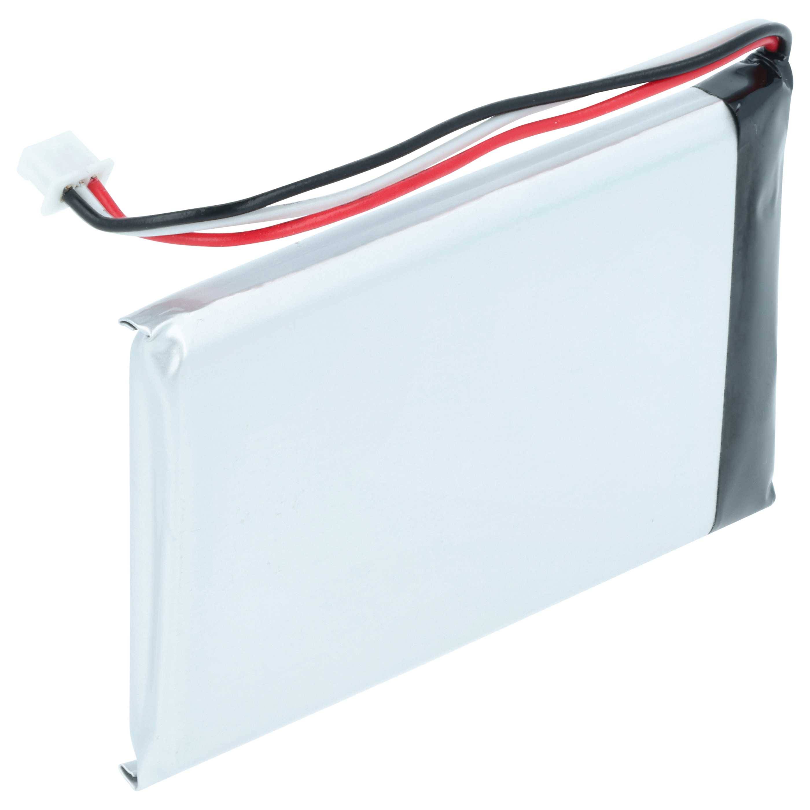 vhbw 2x Akku kompatibel mit Elca MITO-VETTA | MAGO-EVO, EVO, VETTA Fernbedienung Remote Control (1250 mAh, 3,7 V-1