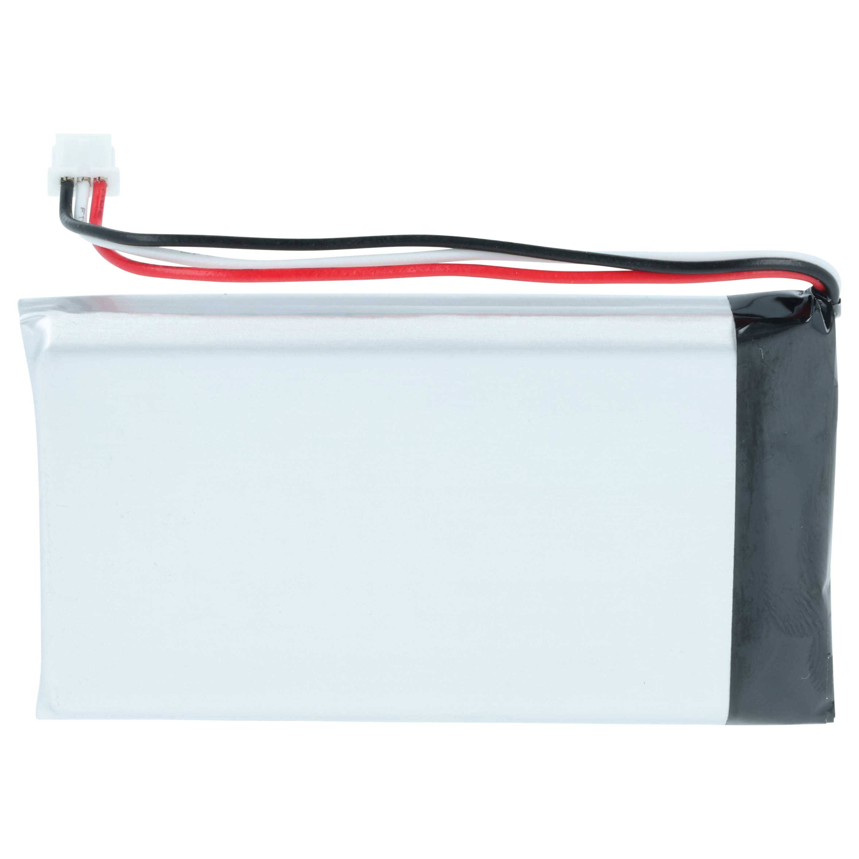 vhbw 2x Akku kompatibel mit Elca MITO-VETTA | MAGO-EVO, EVO, VETTA Fernbedienung Remote Control (1250 mAh, 3,7 V-2