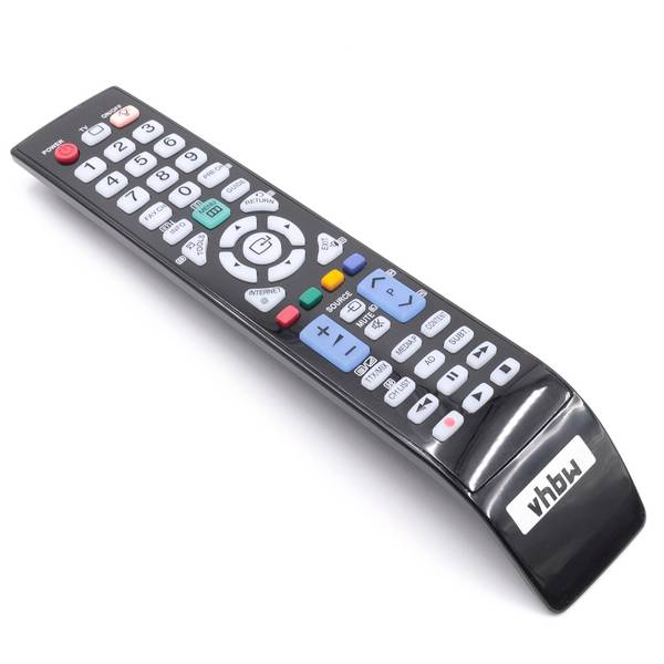 vhbw Fernbedienung kompatibel mit Samsung UE55B7090 | UE55B7070, UE55B7050 Fernseher, TV - Ersatzfernbedienung