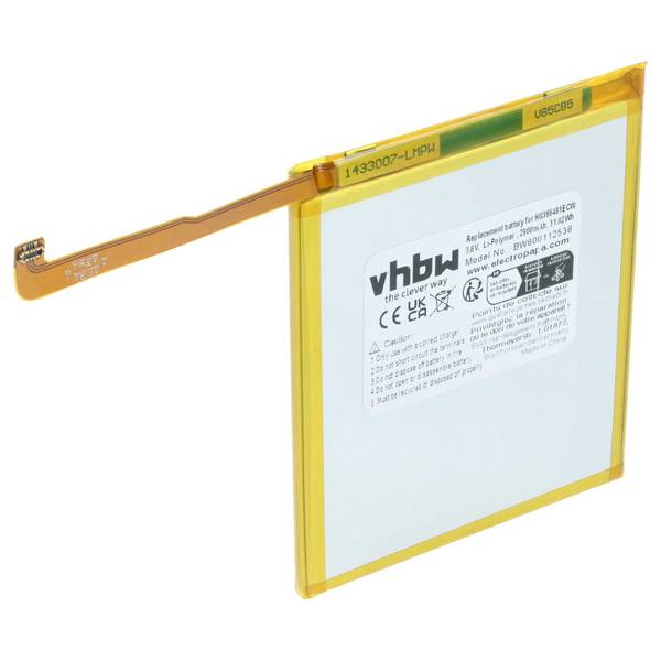 vhbw Akku kompatibel mit Huawei Figo | FIG-LX3, FIG-LX2, FIG-LX1, FIG-LA1, FIG-L22, FIG-L21 Handy Smartphone Telefon