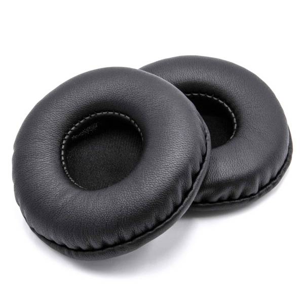 vhbw 2x Ohrpolster kompatibel mit Kopfhörer | die 70 mm Ohrpolster benötigen Kopfhörer Headset, Polyurethan Schwarz