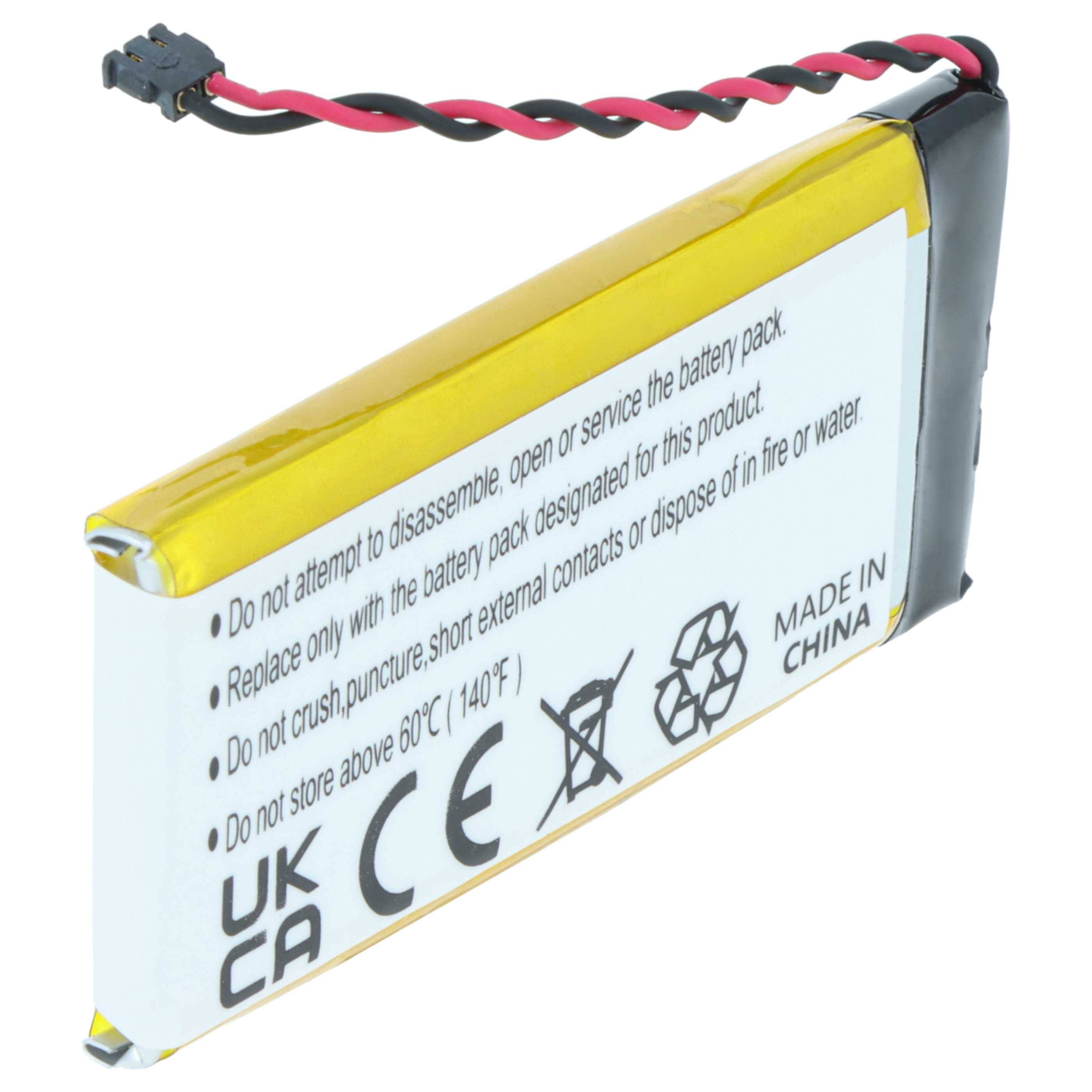 vhbw Akku Ersatz für Nintendo HAC-BPJPA-C0 | HAC-006 für Gamepad Controller (450 mAh, 3,7 V, Li-Polymer)-1
