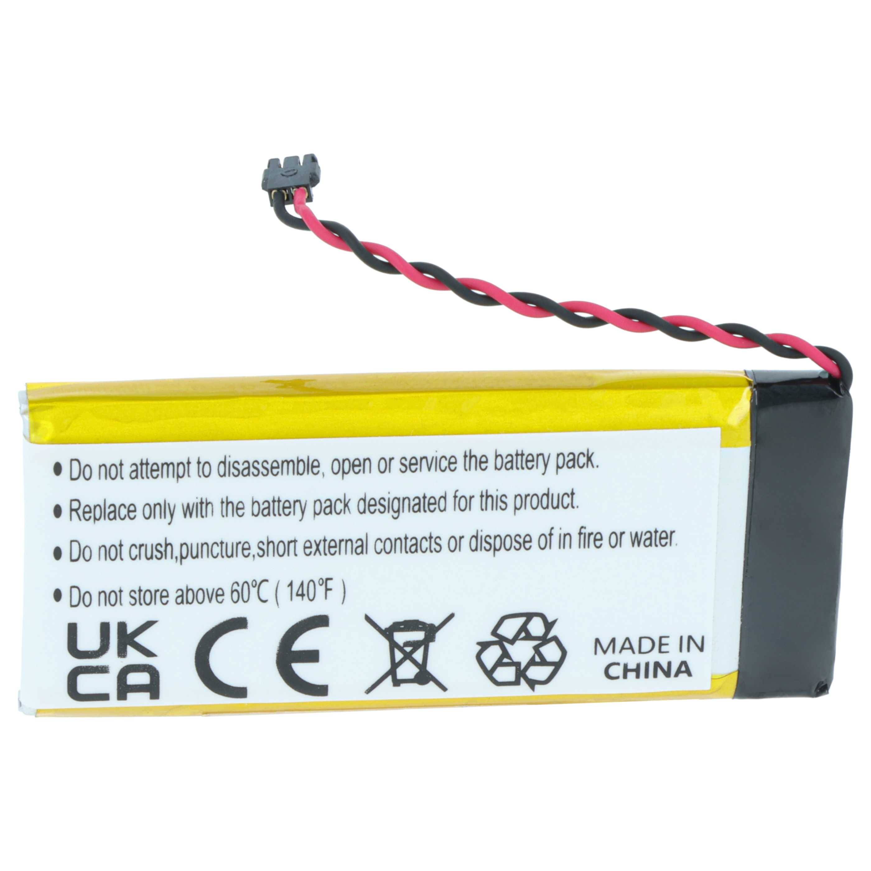 vhbw Akku Ersatz für Nintendo HAC-BPJPA-C0 | HAC-006 für Gamepad Controller (450 mAh, 3,7 V, Li-Polymer)-2