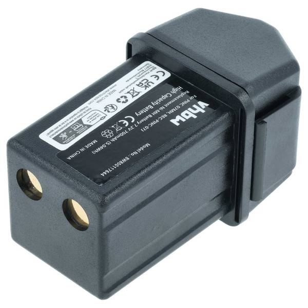 vhbw Akku kompatibel mit Elca GENIO-M | GENIO-P, TECHNO-M Fernbedienung Remote Control (700mAh, 7,2V, NiMH)