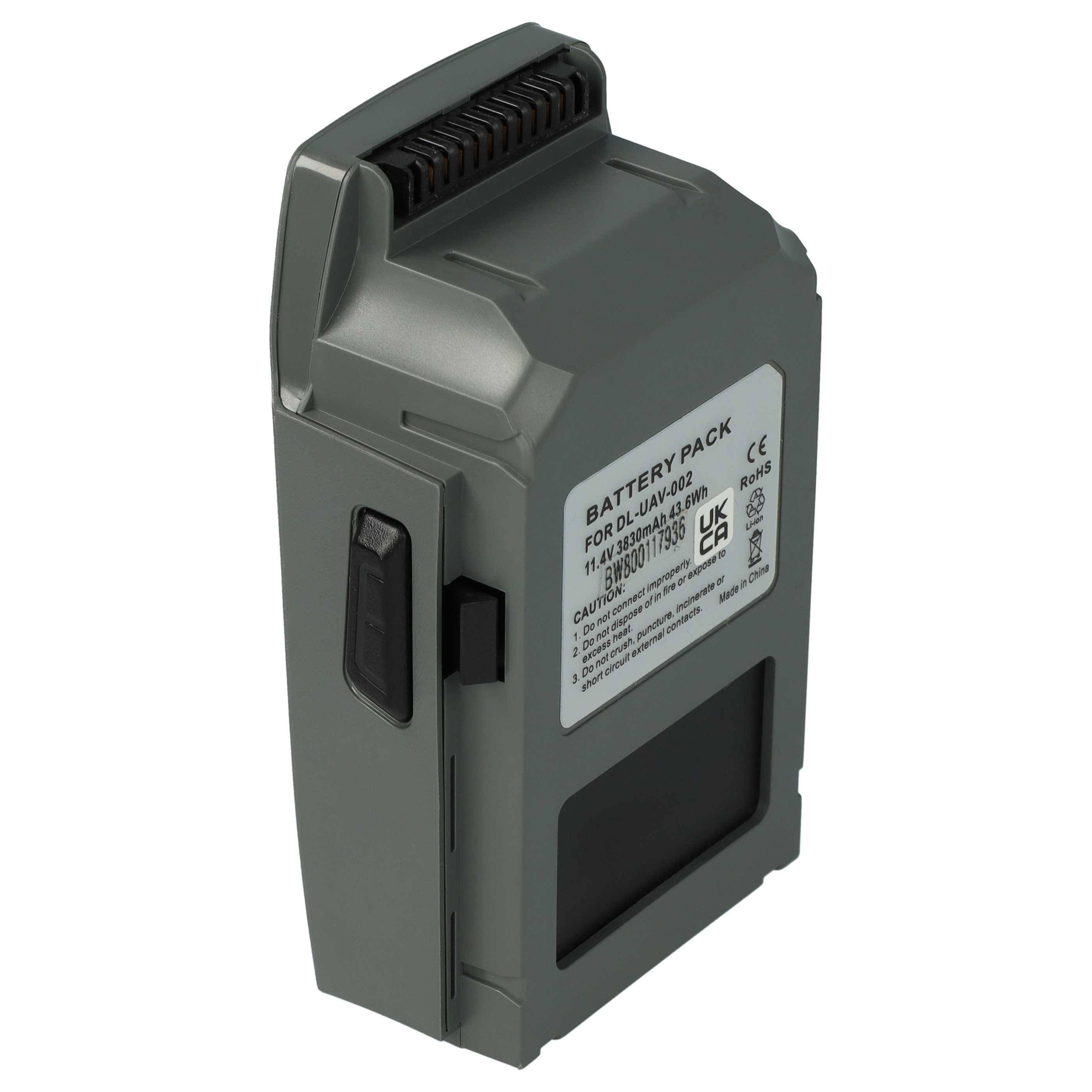 vhbw Akku Ersatz für DJI GP785075-38300DB | für Drohne Multicopter Quadrocopter (3800 mAh, 11,1 V, Li-Polymer)-0