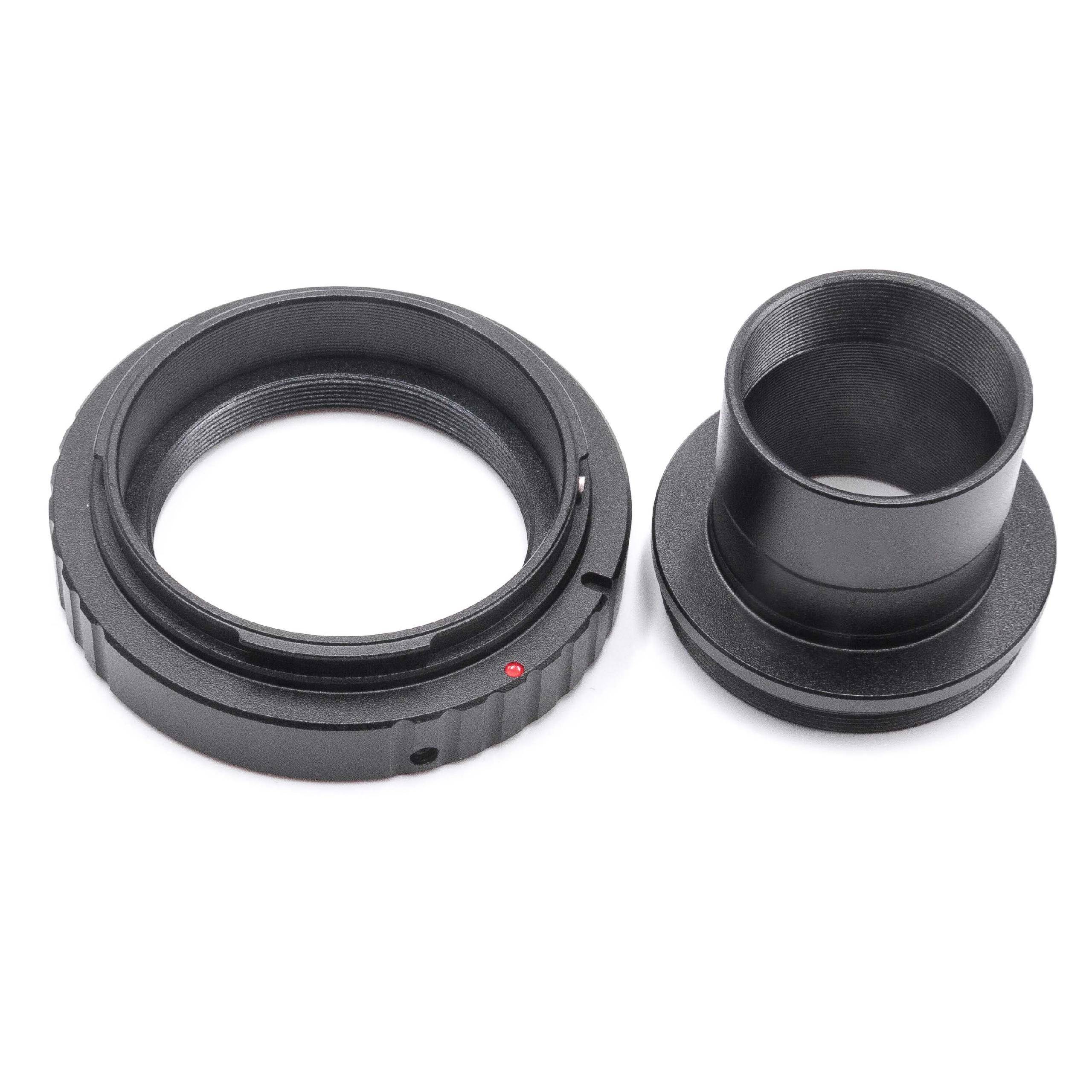 vhbw Adapterring T2-Ring Adapter 1,25" - M42 x 0,75 kompatibel mit Canon EOS 600D | 60D, 5D, 5D4, 5D3, 5D2, 550D-0
