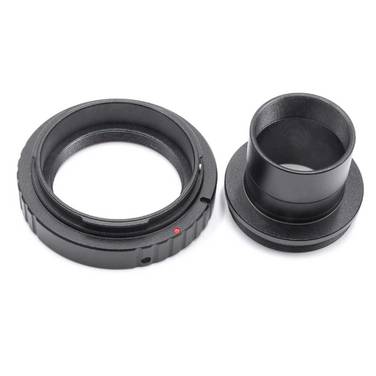 vhbw Adapterring T2-Ring Adapter 1,25" - M42 x 0,75 kompatibel mit Canon EOS 600D | 60D, 5D, 5D4, 5D3, 5D2, 550D