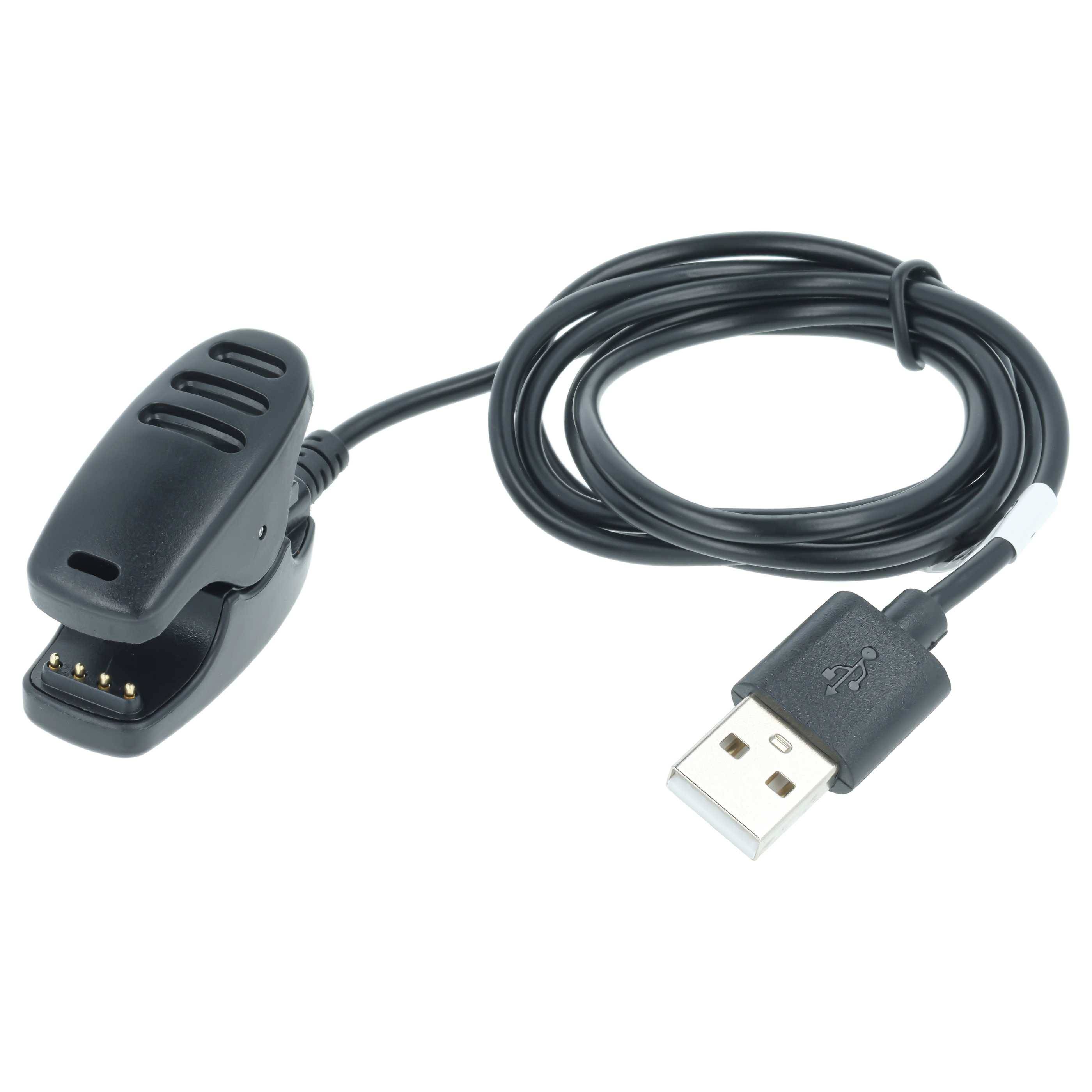 vhbw USB Ladekabel kompatibel mit Suunto Ambit 3 Multisport GPS | Ambit Sport watch Smartwatch Fitnesstracker --0