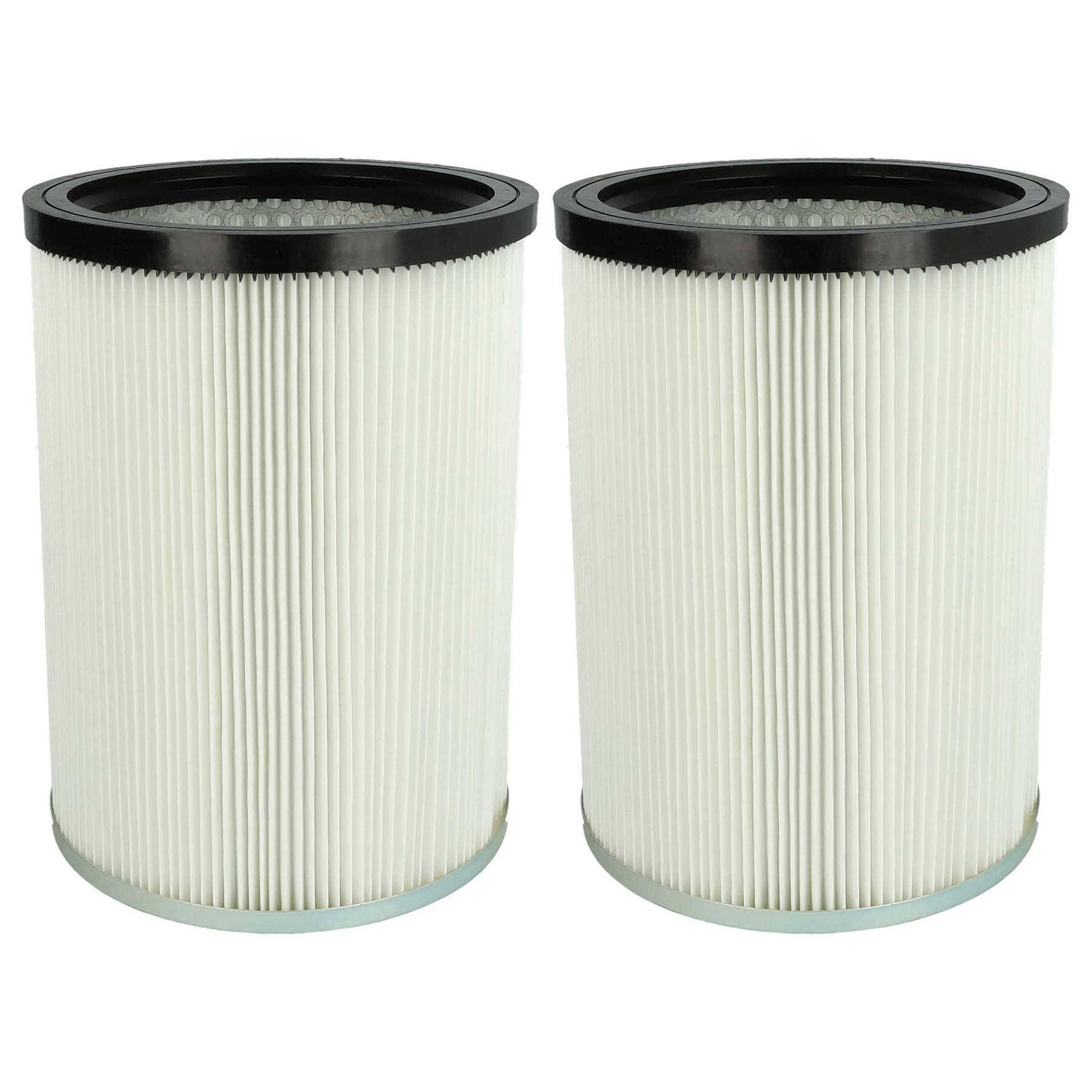 vhbw 2x Faltenfilter kompatibel mit Kärcher NT 50/2 Me Classic *VEX | NT 50/2 Me Classic Edition *EU, NT 70/1-0