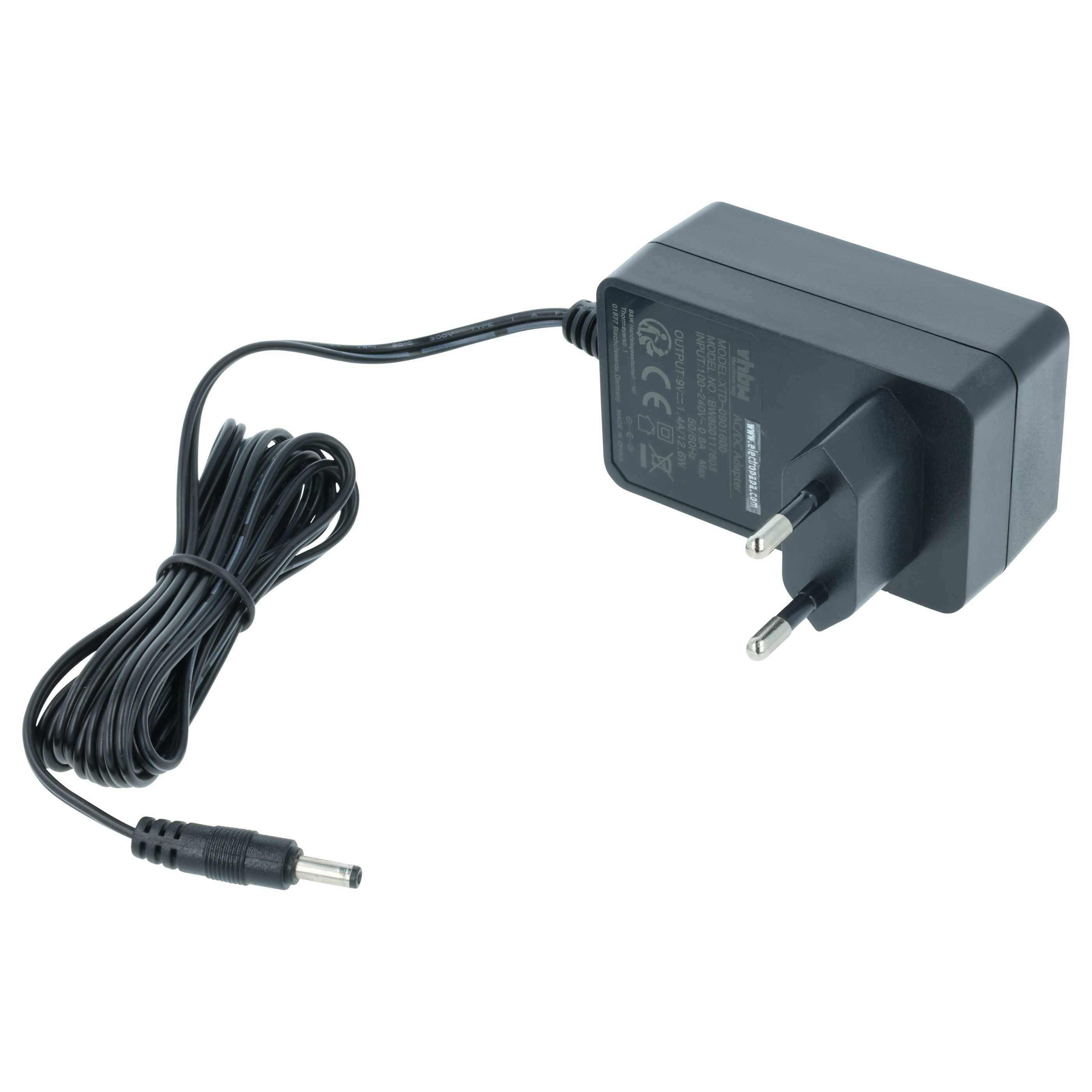 vhbw Ladekabel kompatibel mit Compex Muskelstimulator Geräte (div. Modelle) | Ersatz für Compex 683010 - Ersatz-0