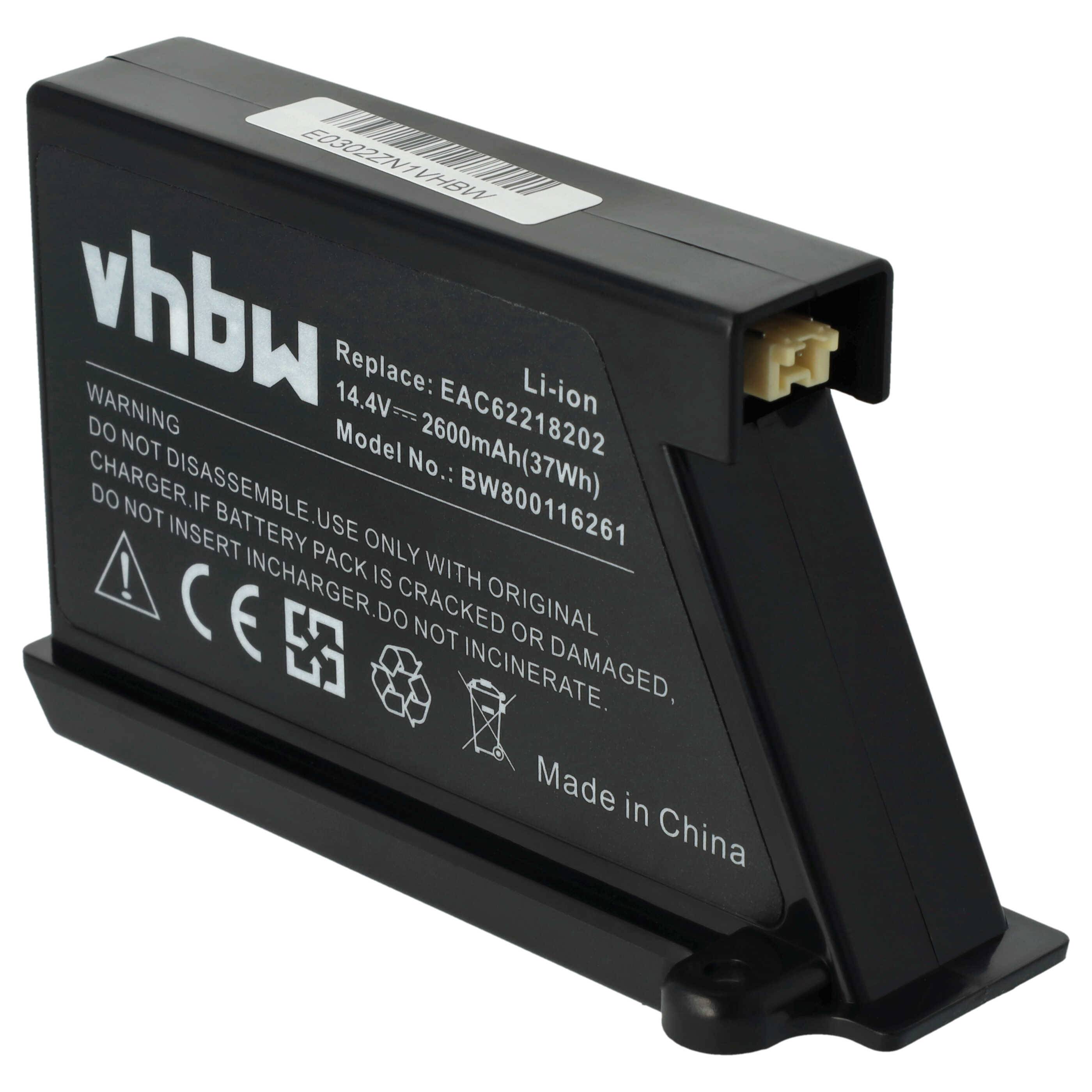 vhbw Akku kompatibel mit LG HomBot VR1125RS | VR1126TS, VR1128R, VR1128SIL, VR1129RB, VR1227R Home Cleaner Heimroboter-1