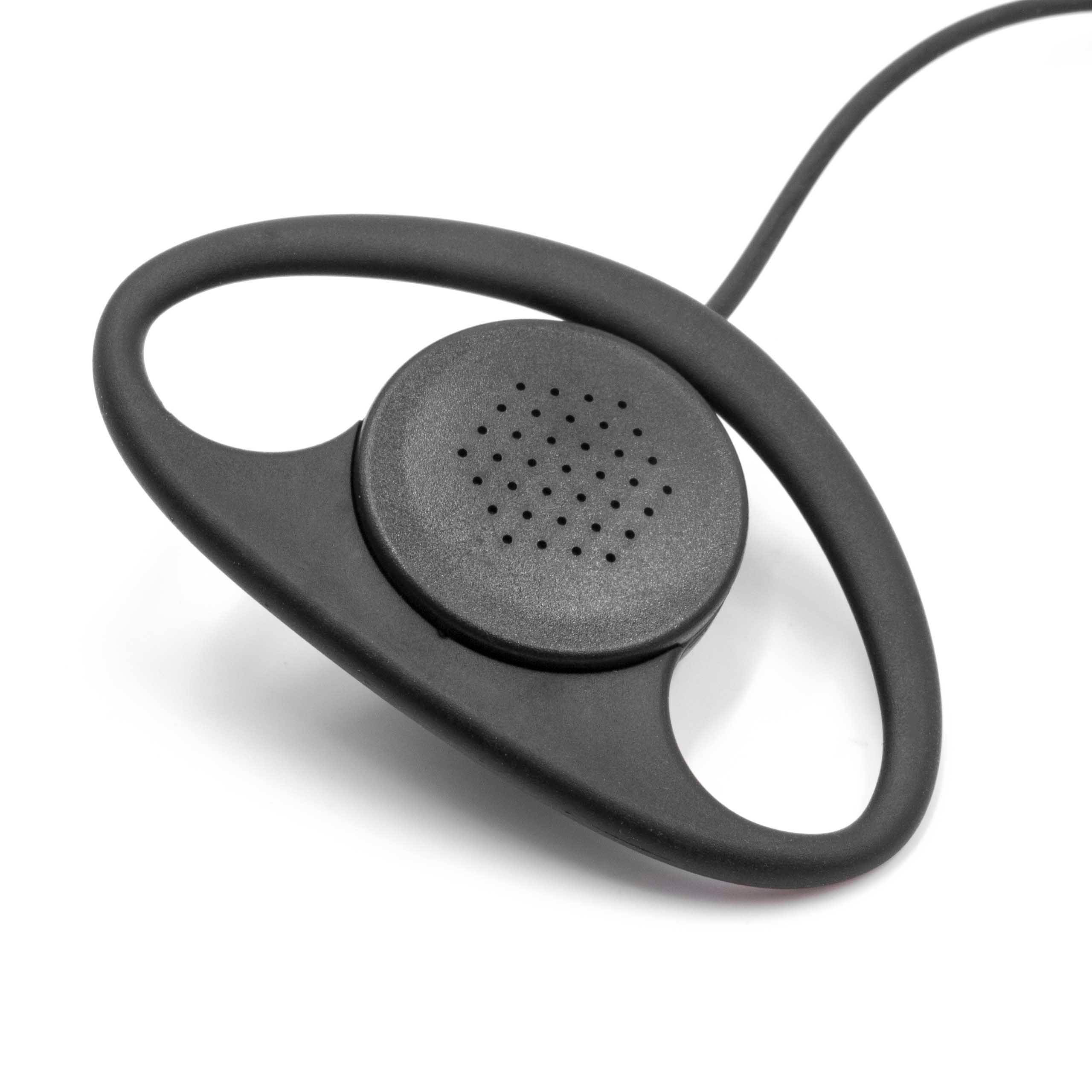 vhbw Headset kompatibel mit Midland CXT240 | CXT280, CXT250, GXT2000, GXT200, GXT1091, GXT1050, GXT1000 Funkgerät --3