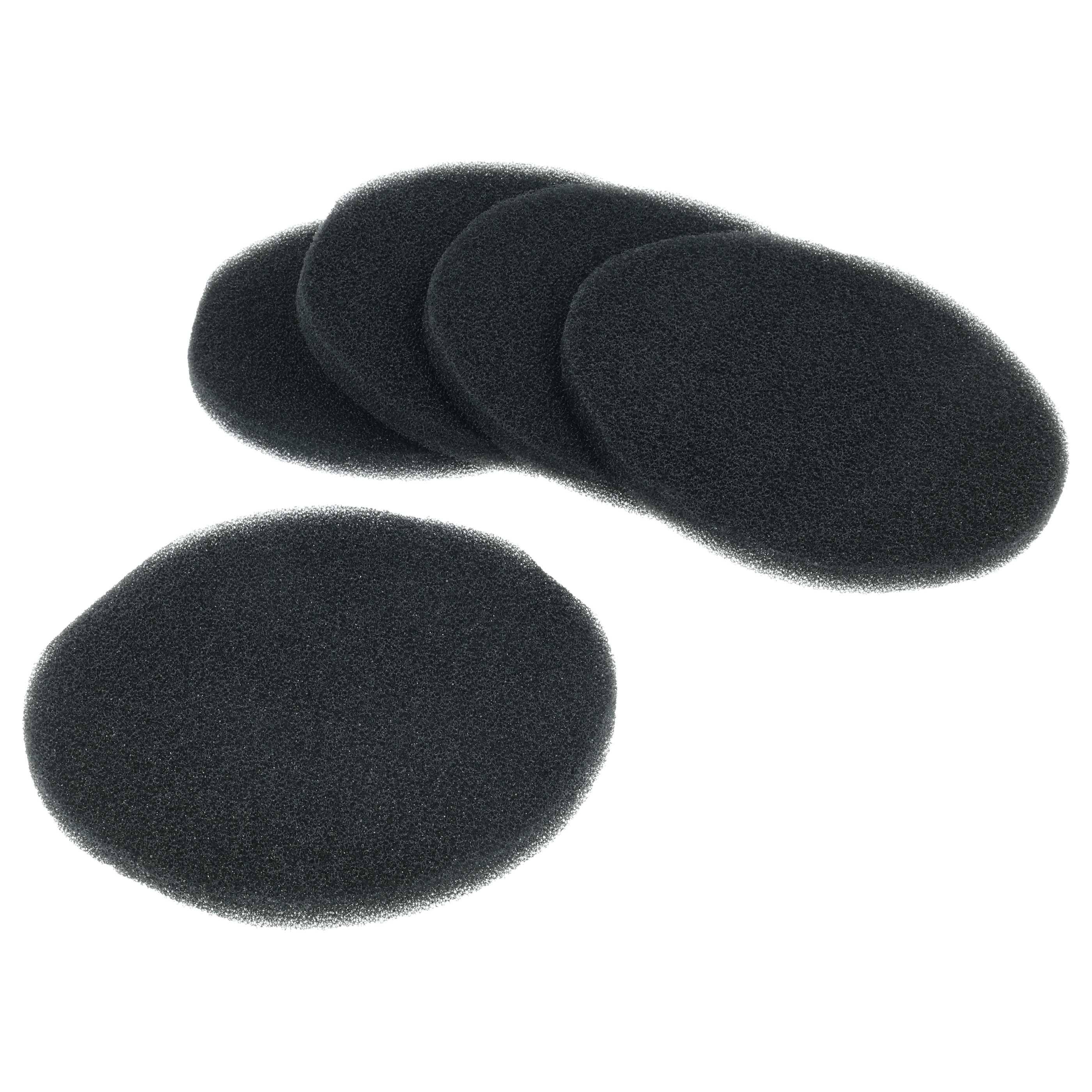 vhbw 5x Filter kompatibel mit Lunos ALD | ALD-R 160, e², e2, e2kurz, e2neo Außenwand-Luftdurchlass Lüfter - 140 mm --0