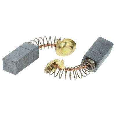 vhbw 2x Kohlebürste 6,5x7,5x13 mm kompatibel mit Hitachi D10YB | D10YA, DH22VA, DH20V, DH25PA, DH25V, DH25PB, FG12A2-0