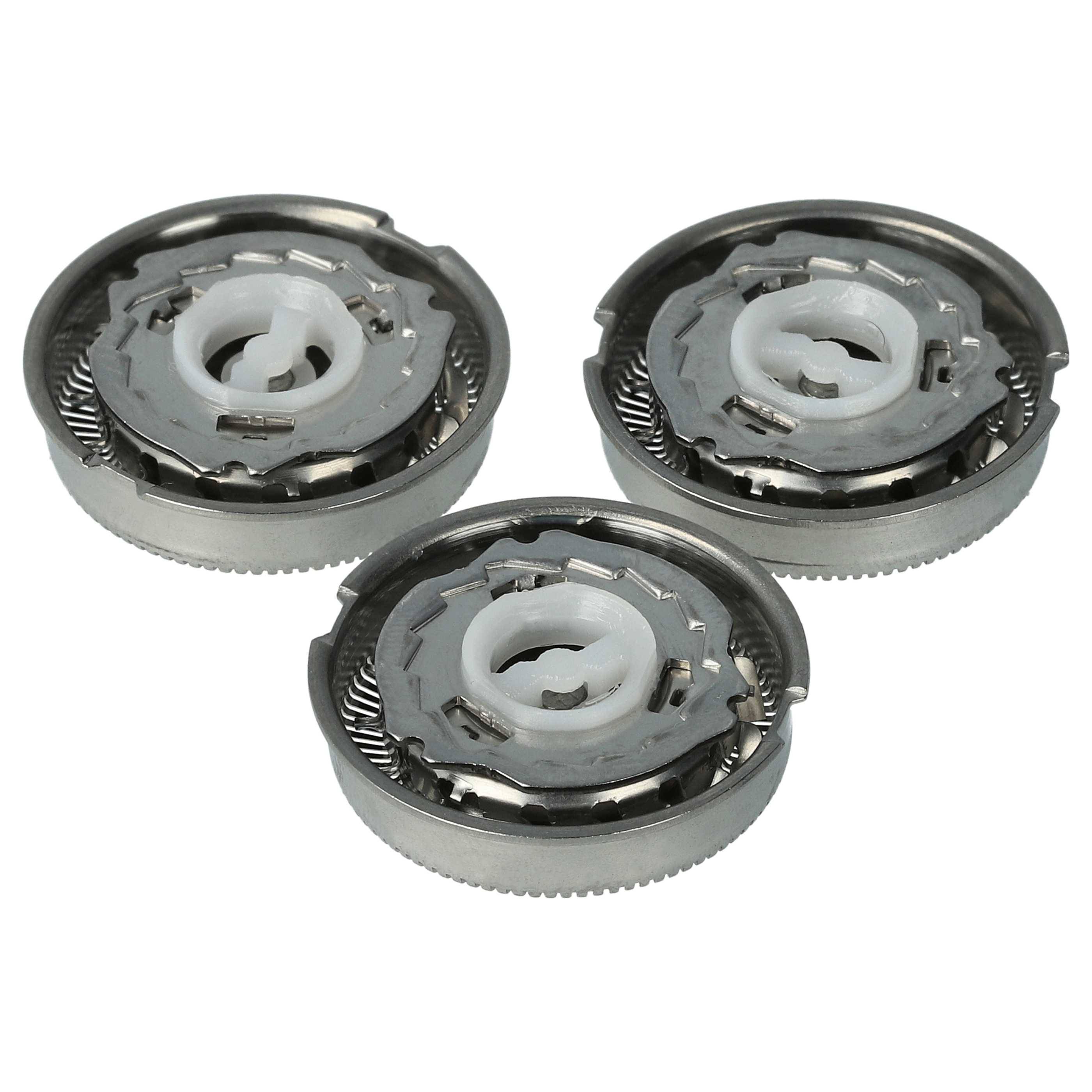 vhbw 3x Ersatz-Scherköpfe kompatibel mit Philips HP1222 | HP1616, HP1622, HP1623, HP1722, HP1723, HQ1322, HQ20, HQ200-2