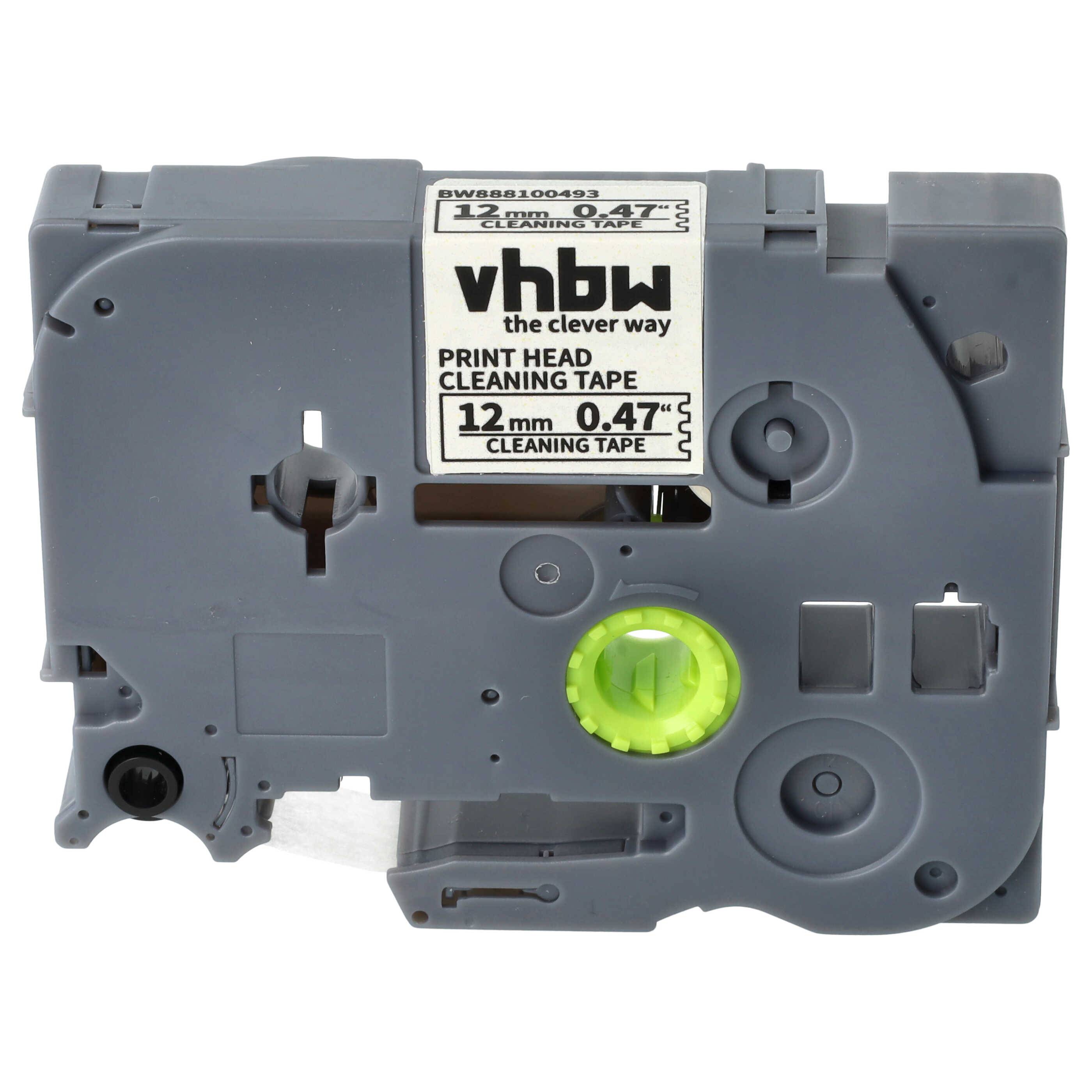 vhbw Druckkopf Reinigungskassette kompatibel mit Brother PT 7500VP | 7100VP, 7100, 7500, 7600 Beschriftungsgerät - 2,5mx-0