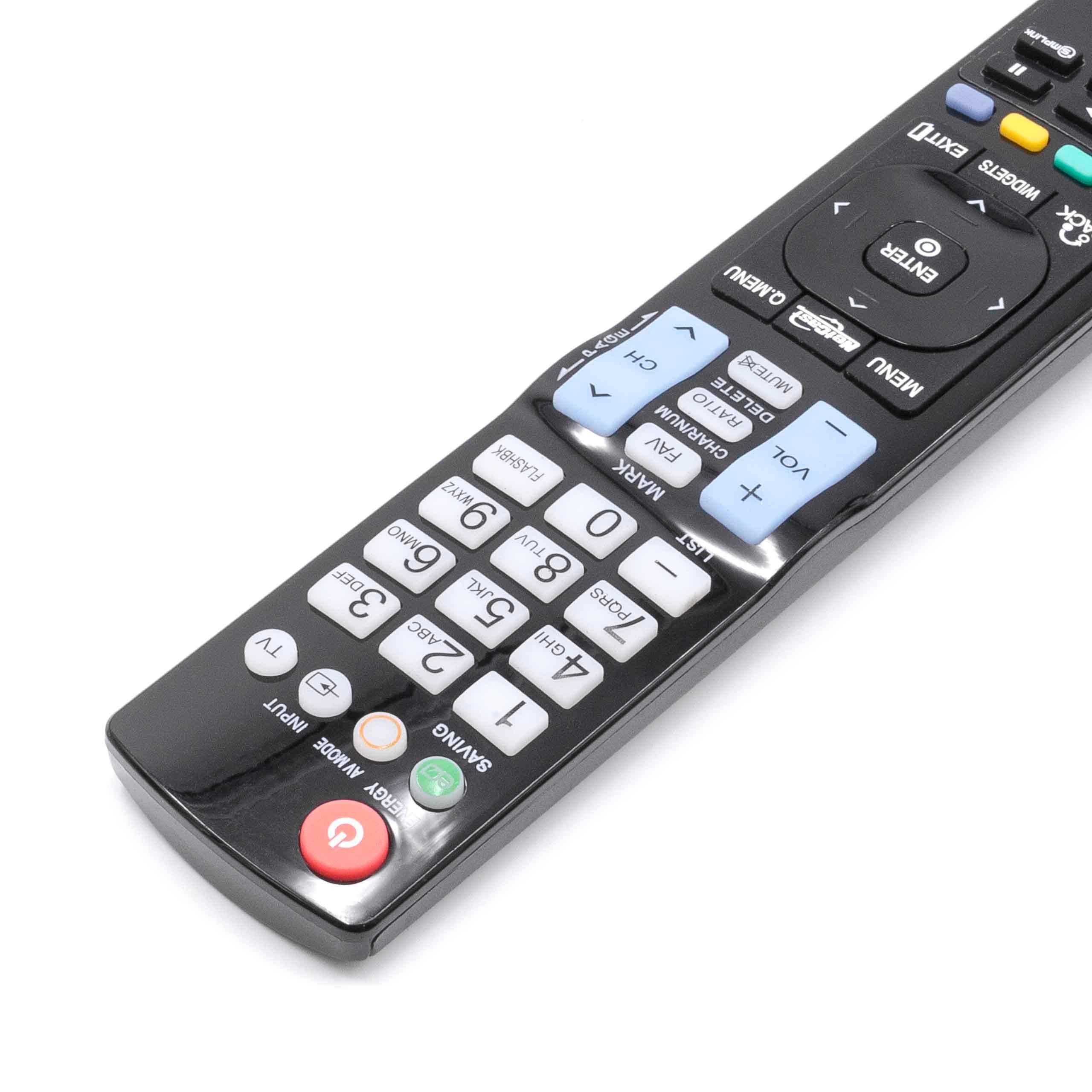 vhbw Fernbedienung kompatibel mit LG ohn 37LE5300 | 37LD450, 42LD420, 32LD520, 32LD450, 32LE5300, 32LD550 Fernseher, TV-3