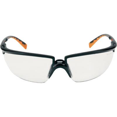 3M Schutzbrille SOLUS™ EN 166 Bügel schwarz/orange, Scheibe klar