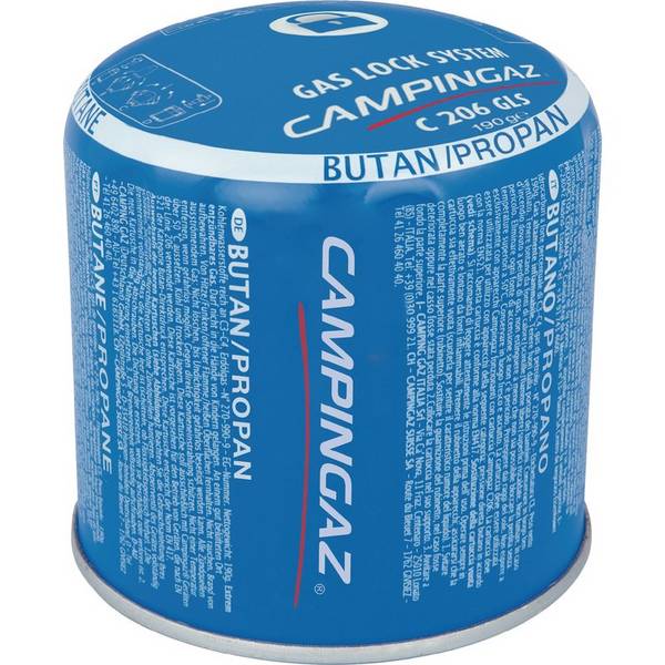 Stechkartusche C 206 GLS Butan/Propangasgemisch 190g