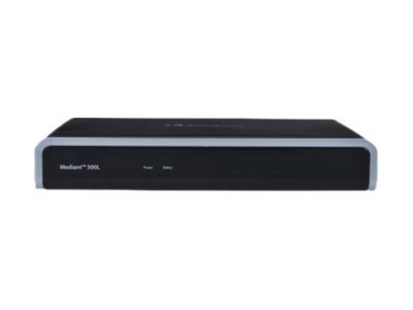 AudioCodes Mediant 500L - VoIP-Gateway - ISDN, 100Mb LAN - Digitalsteckplätze: 4