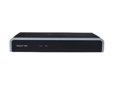 AudioCodes Mediant 500L - VoIP-Gateway - ISDN, 100Mb LAN - Digitalsteckplätze: 4-0