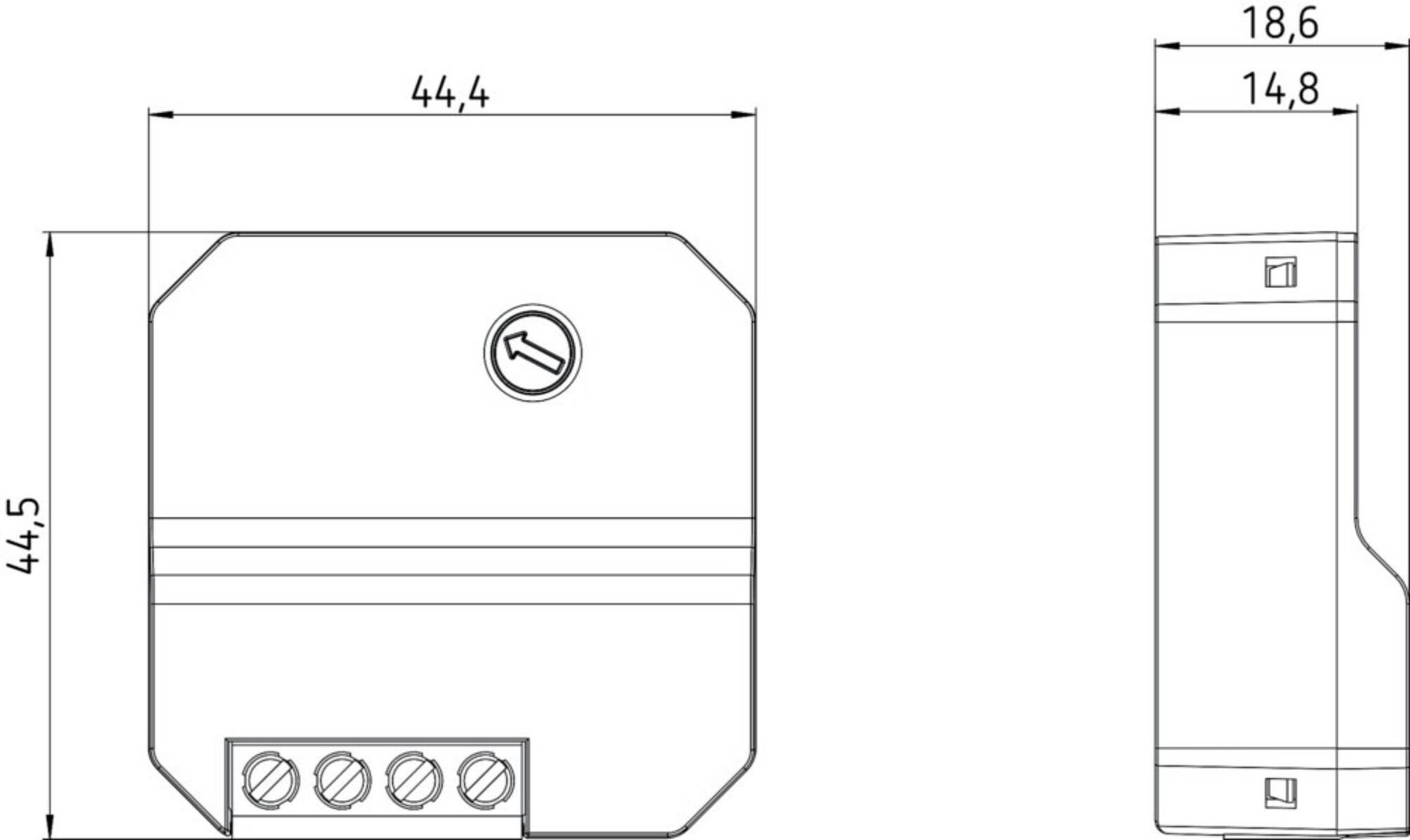 Theben UP-Universaldimmer DIMAX 542 plus S-1