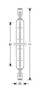 Radium Lampenwerk Halogeninfrarotstrahler ITT 500-1