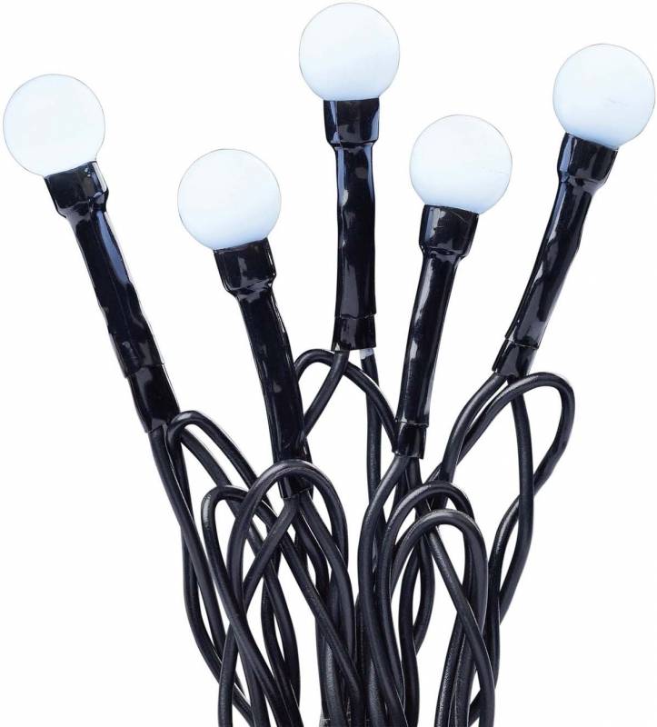 6 Stk. Hellum LED-Lichterkette m.Perlen 576771-0