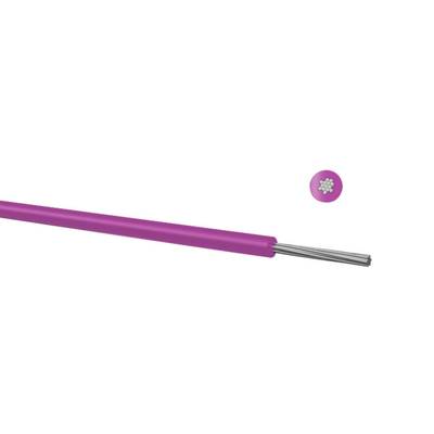 Litze LiYv 0,25mm 100m Spule violett