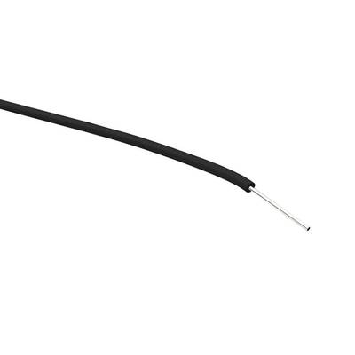 Kabeltronik Kupferdraht PVC isoliert Ø 1,0 mm 100 m Ring schwarz