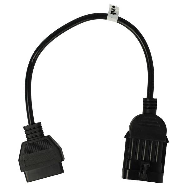 vhbw OBD Adapter 10Pin-OBD1 auf OBD2 kompatibel mit Opel -Bj 1997 Calibra | Kadett, Corsa, Tigra, Omega, Vectra, Astra -