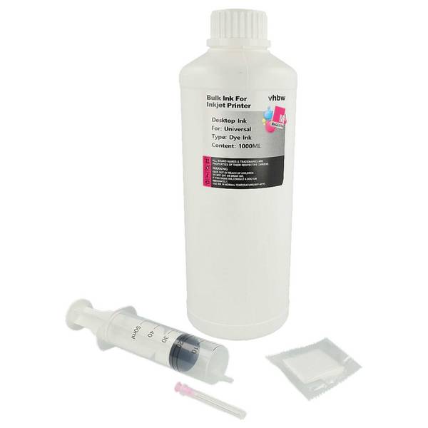 vhbw Nachfülltinte kompatibel mit Canon Pixma G4510 | G1501, G1510, G2501, G2510, G3501, G3510 Drucker - Refilltinte Dye