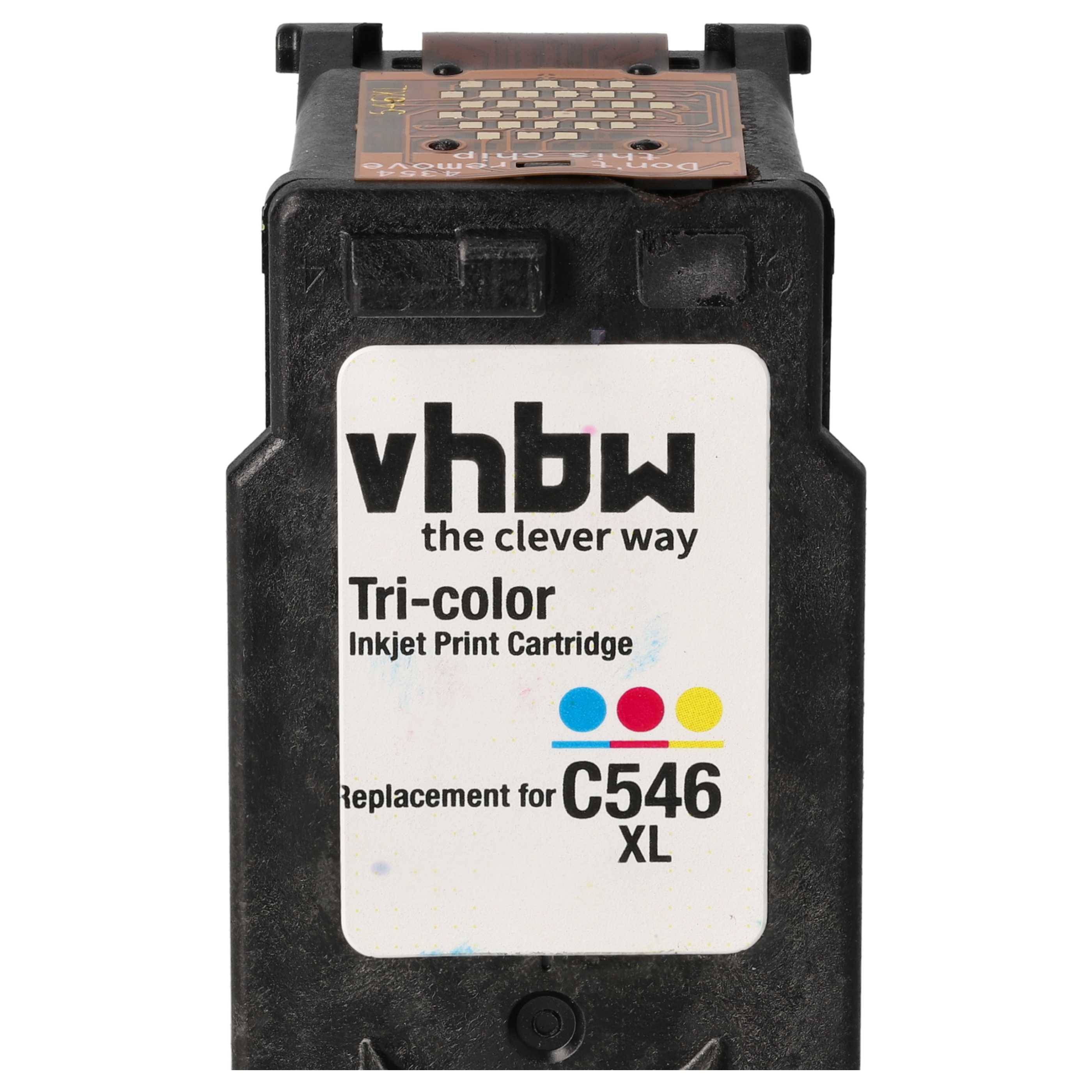 vhbw 3x Tintenpatronen kompatibel mit Canon Pixma MG2550 | MG2555, MG3051, MG3050, MG-2550, MG2950, MG2940, MG2540-2