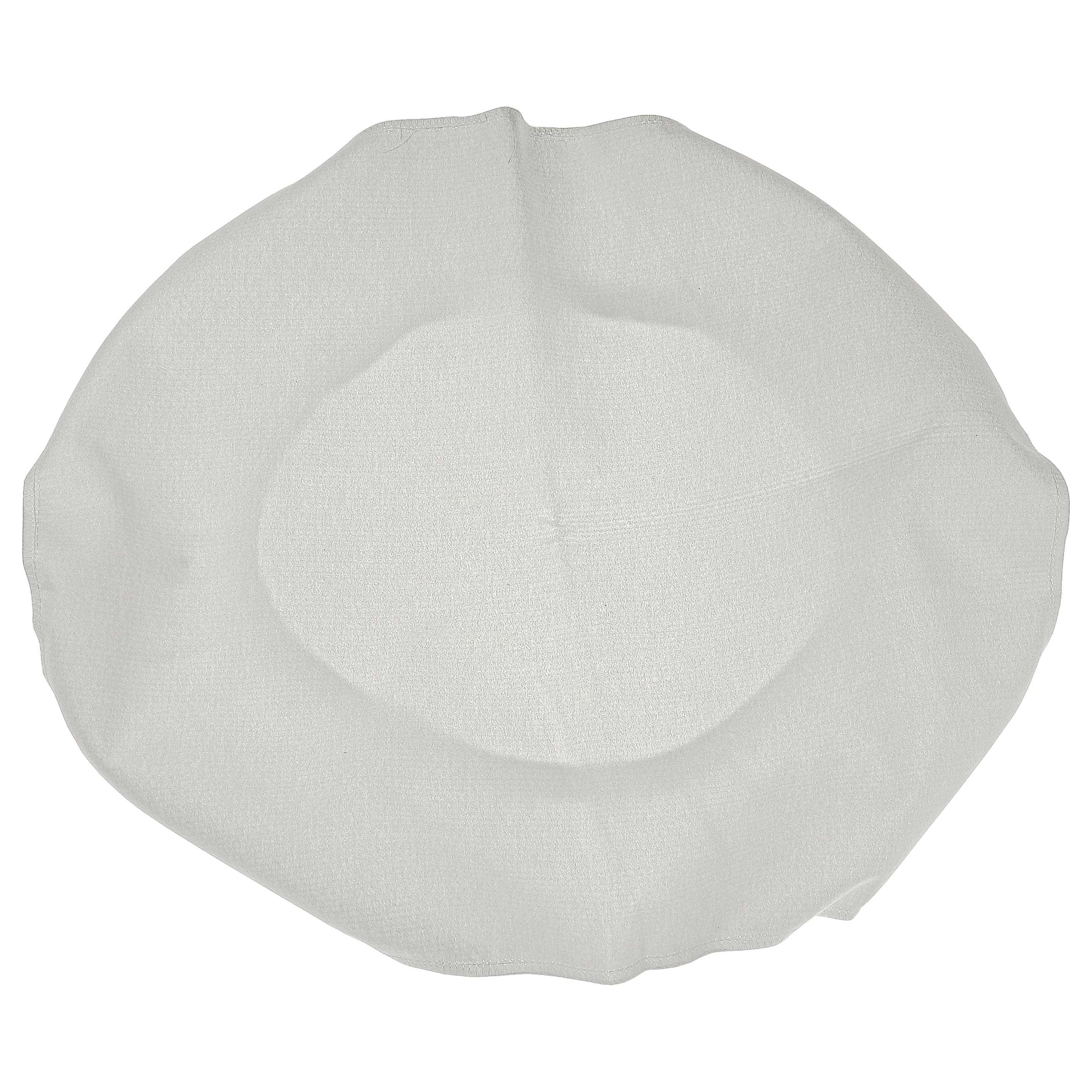 vhbw Membranfilter kompatibel mit AL-KO Jetstream Staubsauger | Stofffilter Weiß-1