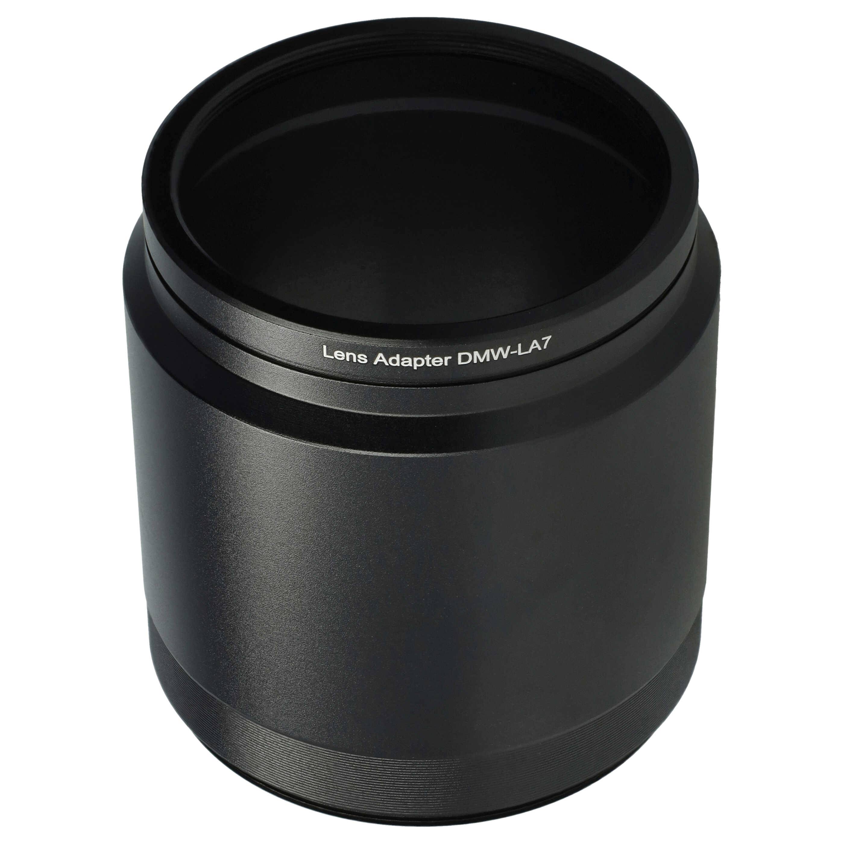 vhbw 55 mm Filteradapter Ersatz für Panasonic DMW-LA7GU, DMW-LA7 | für Kamera Objektiv - Adapter in Tubusform-0