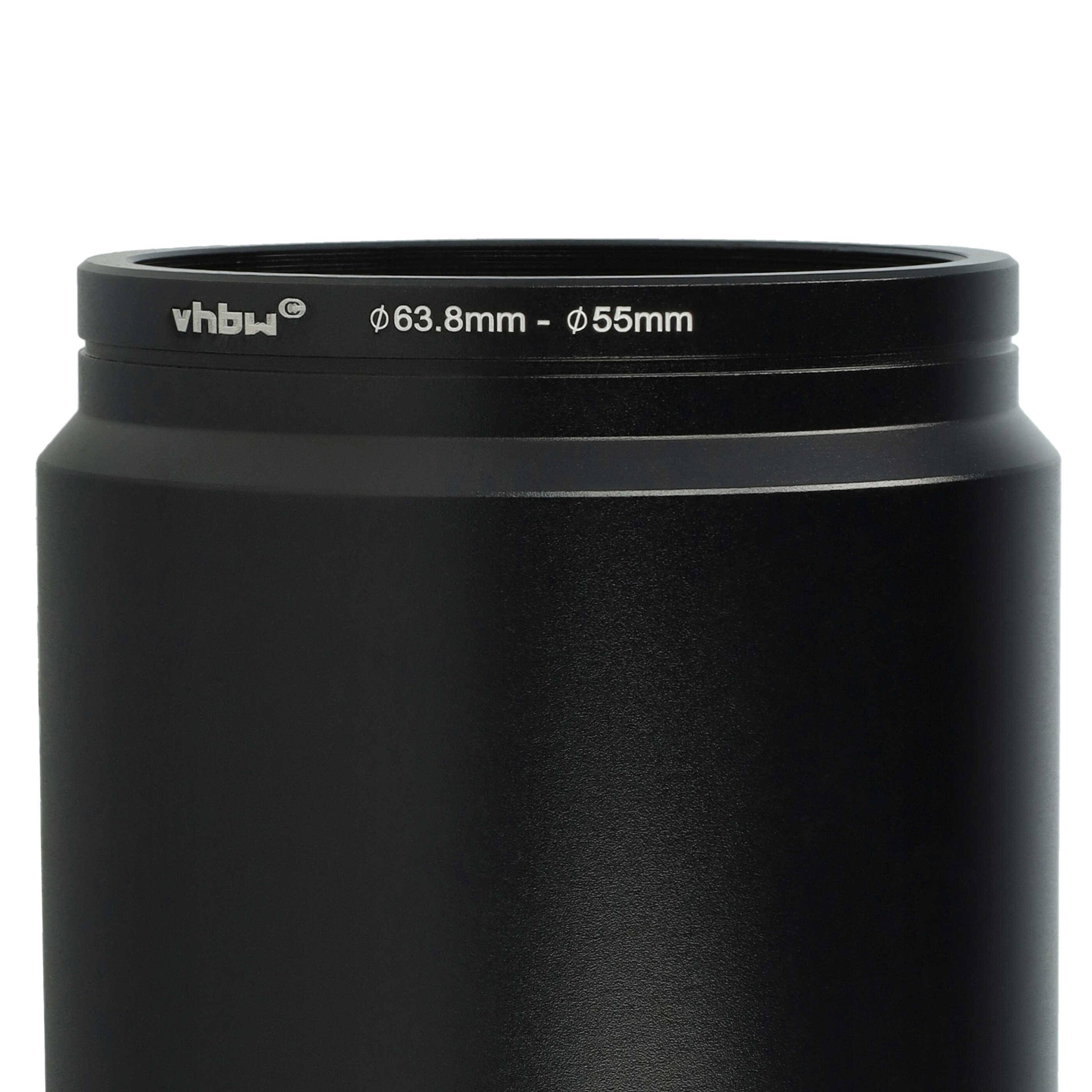 vhbw 55 mm Filteradapter Ersatz für Panasonic DMW-LA7GU, DMW-LA7 | für Kamera Objektiv - Adapter in Tubusform-3