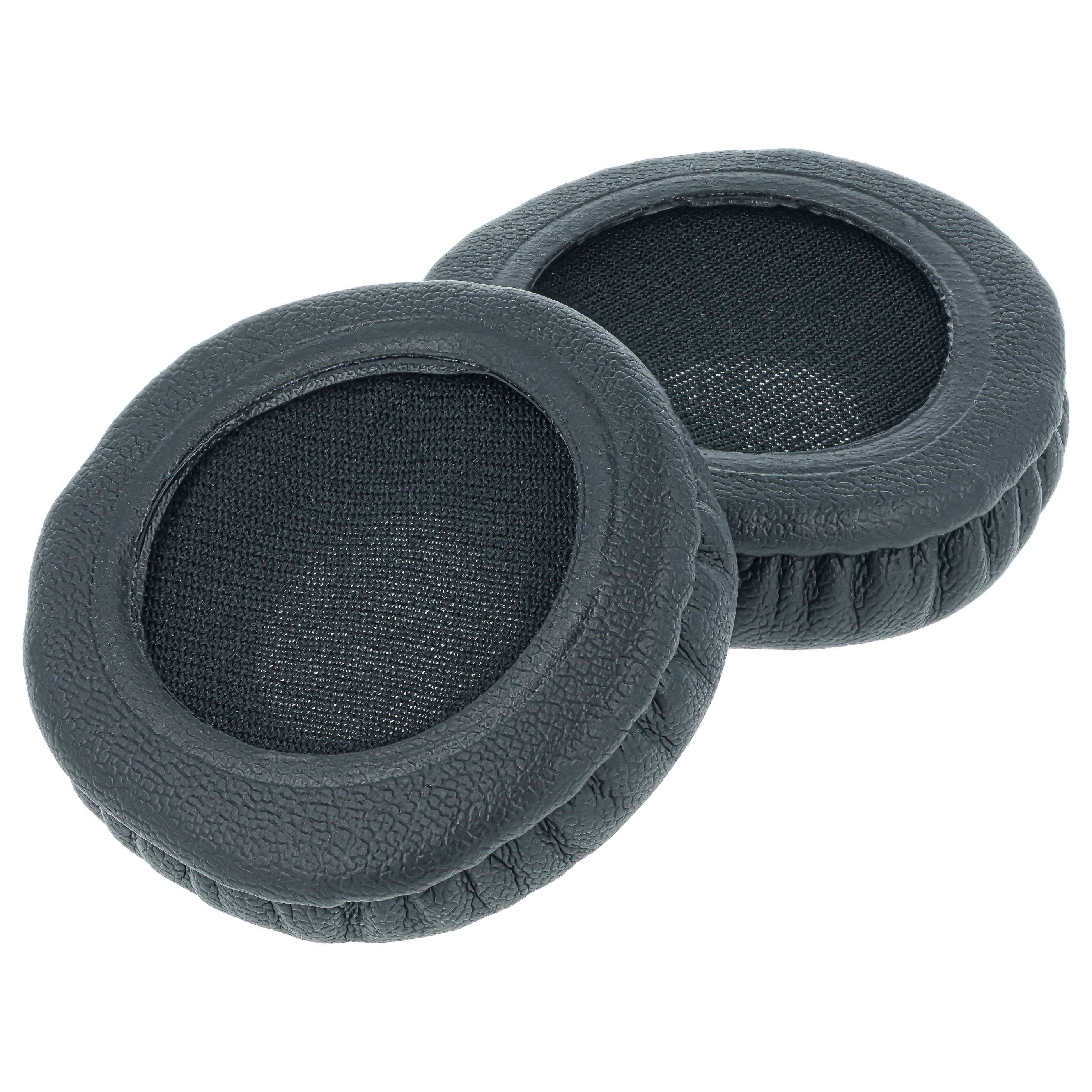 vhbw 2x Ohrpolster kompatibel mit AKG K412p | K404, K24p, ES5, K26p, K27p, K27i, K403, K402 Kopfhörer Headset-1