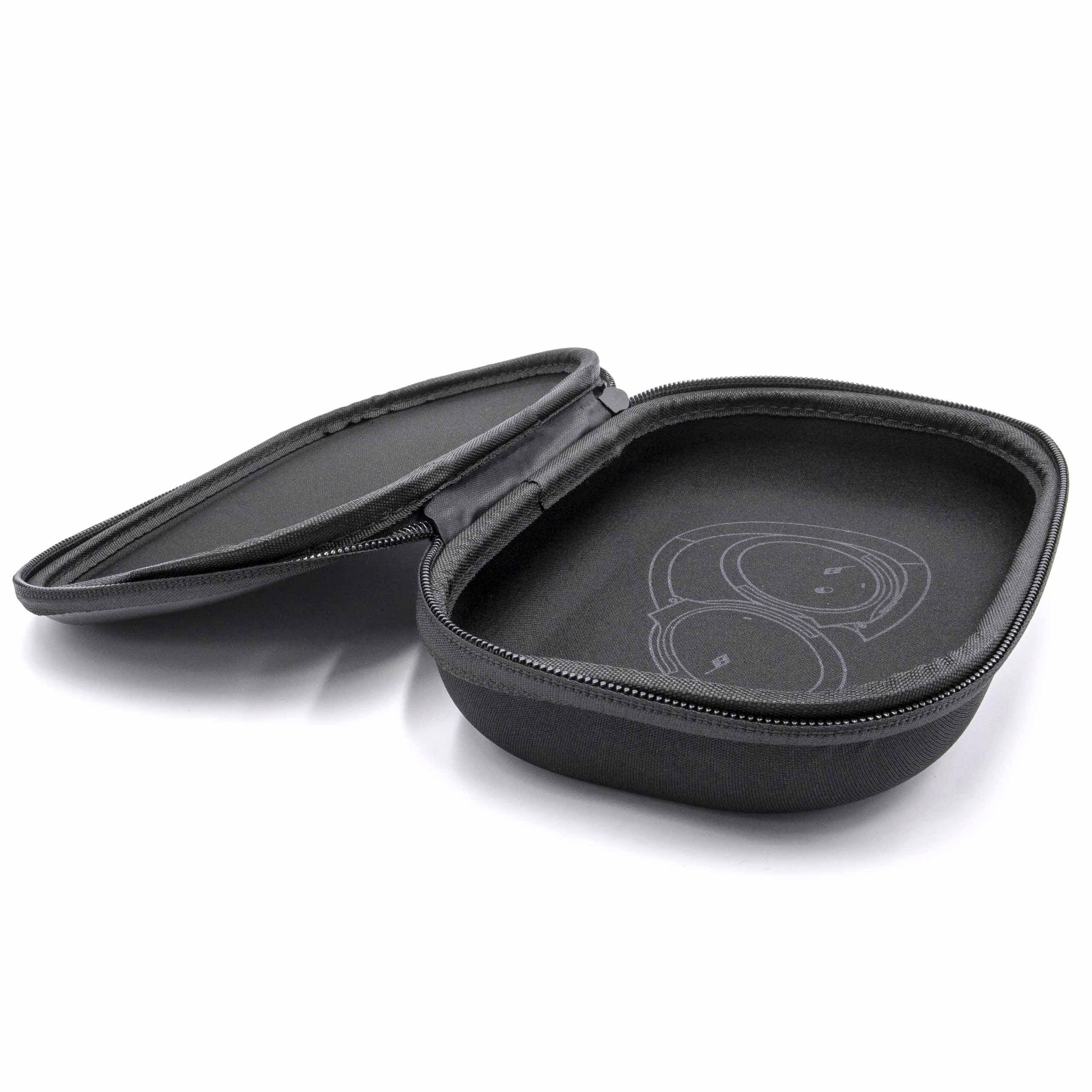 vhbw Schutzhülle Transportetui kompatibel mit Bose QuietComfort 35 | 25, QC25, QC35, QC35 II, 35 II, QC15, 15 Kopfhörer-4
