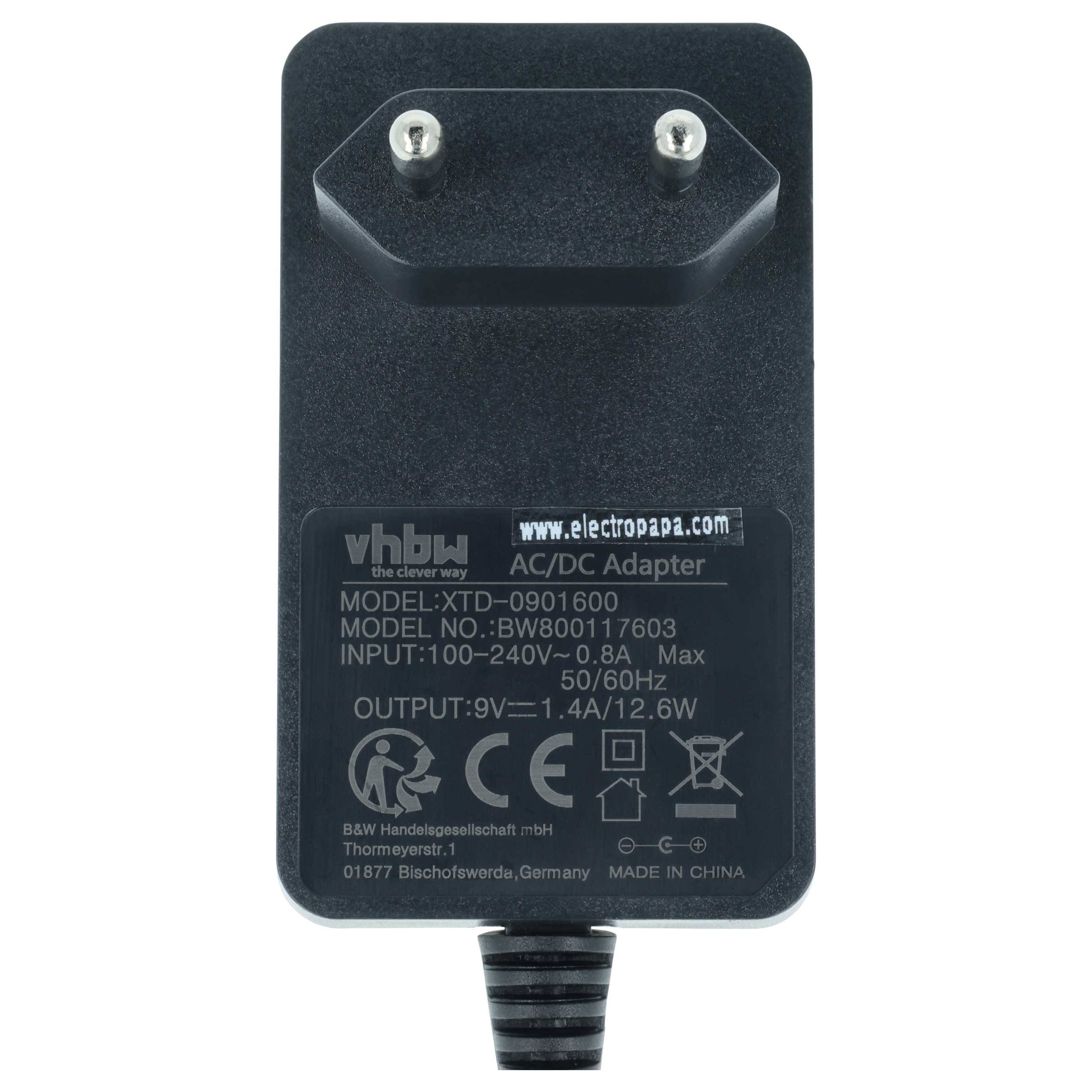 vhbw Ladekabel kompatibel mit Compex Muskelstimulator Geräte (div. Modelle) | Ersatz für Compex 683010 - Ersatz-3