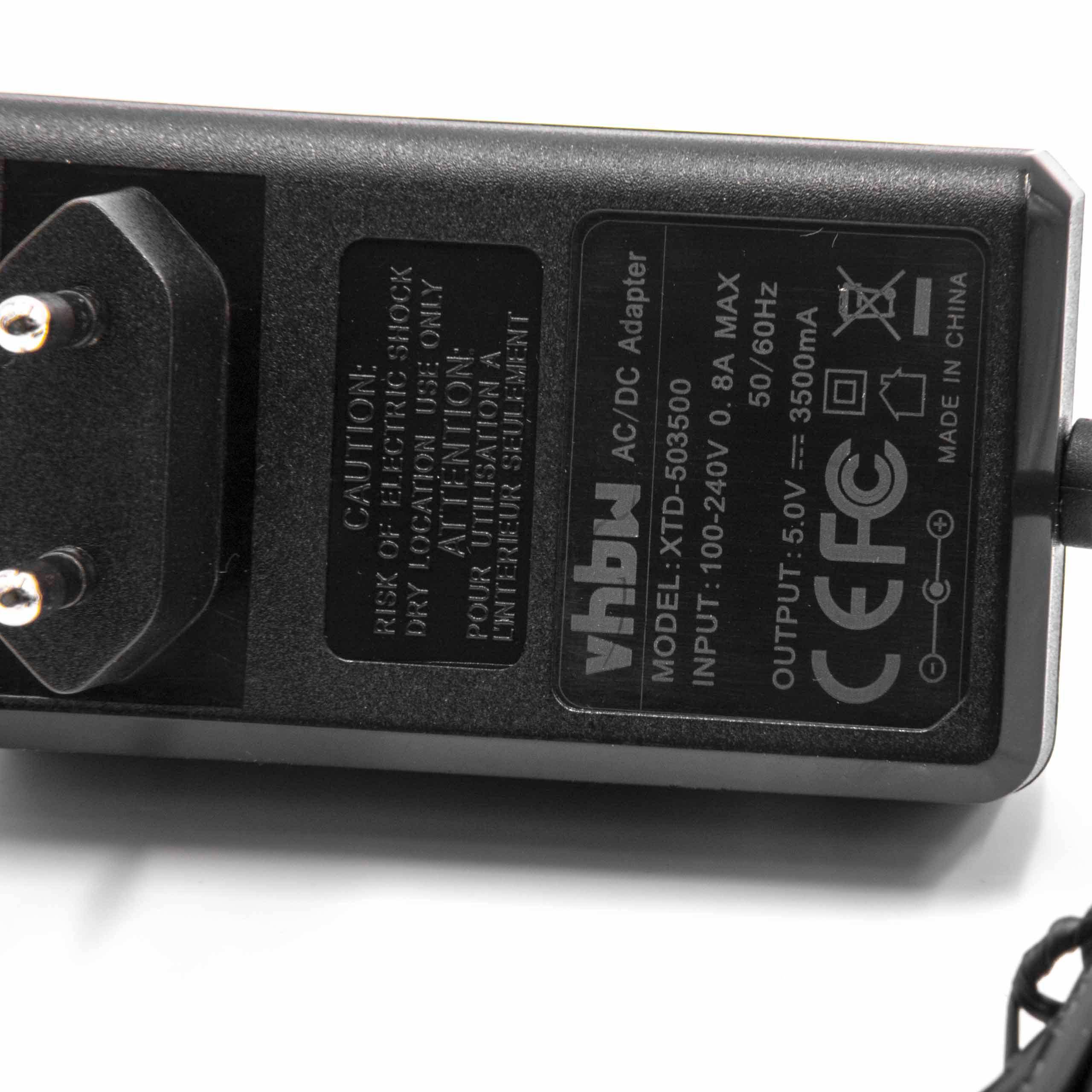 vhbw 1x Netzteil kompatibel mit Compex SP6.0 | FIT 5.0, SP8.0, Wireless Muskelstimulator, Reizstromgeräte - 200 cm-3