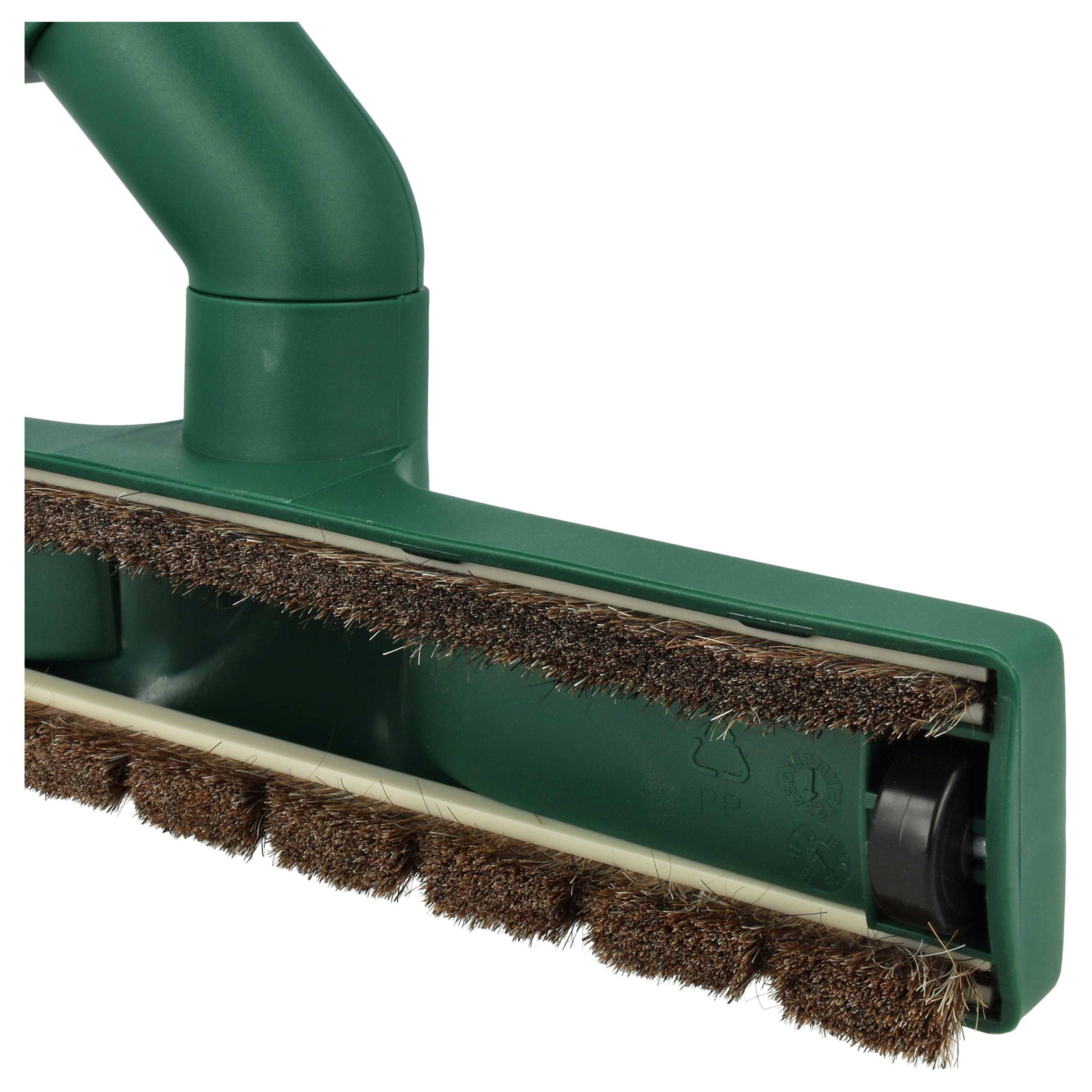 vhbw Bodendüse für harte Fußböden kompatibel mit Vorwerk Kobold 122 | 119, 120, 118, 121 Staubsauger, Drehbar, 30 cm-5