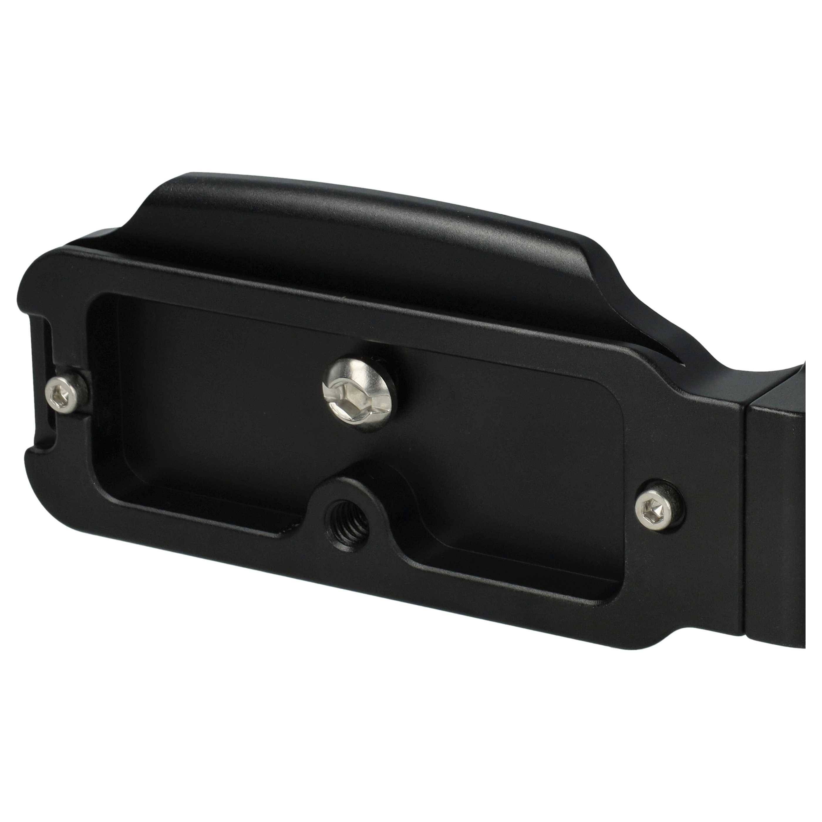 vhbw L-Winkel kompatibel mit Nikon D850 Kamera | Aluminium (eloxiert), Schwarz - Ersatz für D850-L-5
