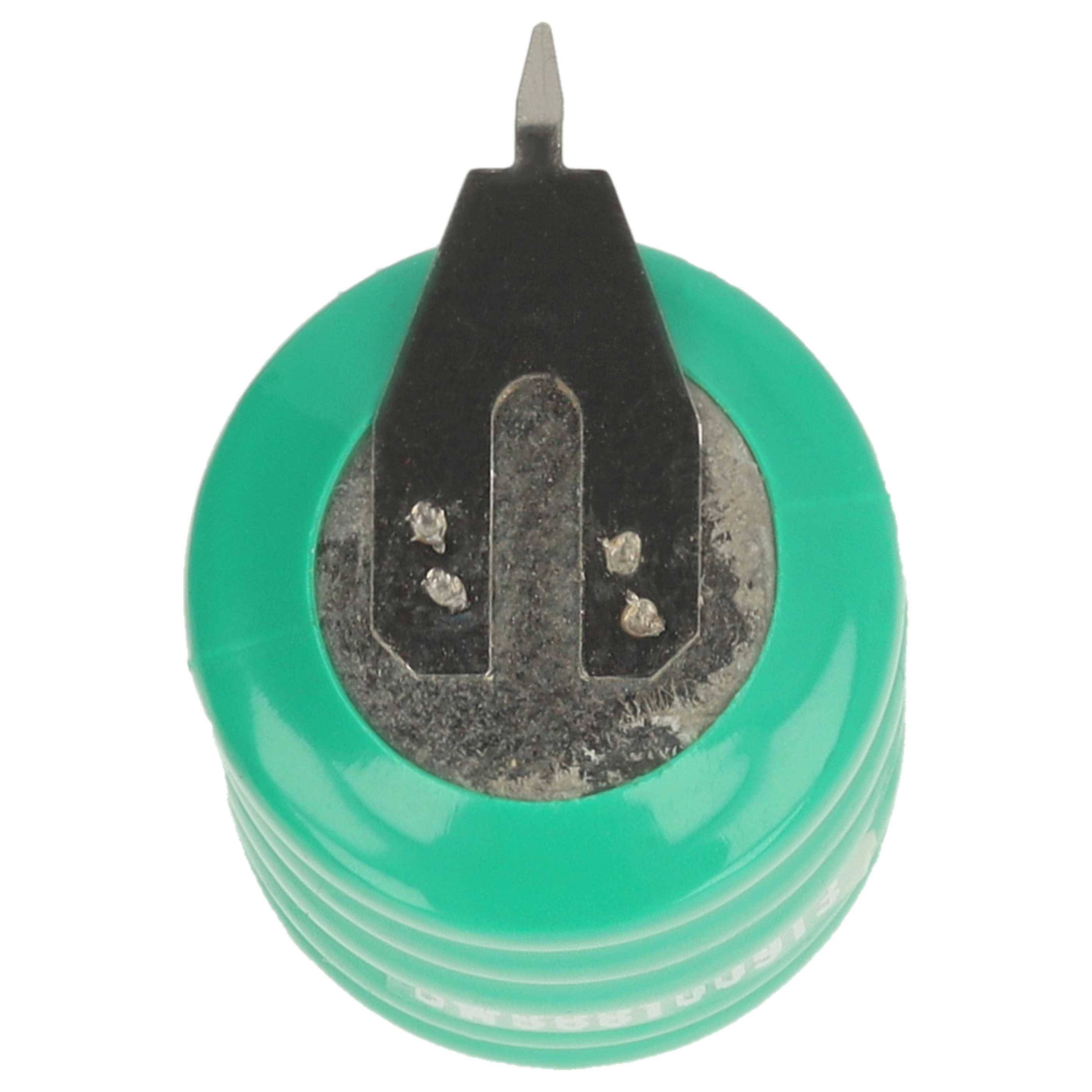 vhbw NiMH Ersatz Knopfzellen-Akku Typ V80H 3-Pins 80mAh 6V | kompatibel mit Modellbau-Akkus, Solar-Leuchten uvm.-1