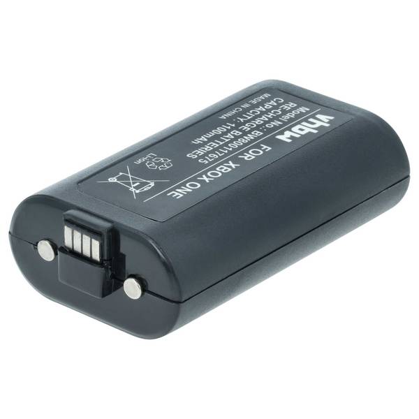 vhbw Akku Ersatz für Microsoft 1556 | für Controller (1100 mAh, 3 V, Li-Ion) Schwarz