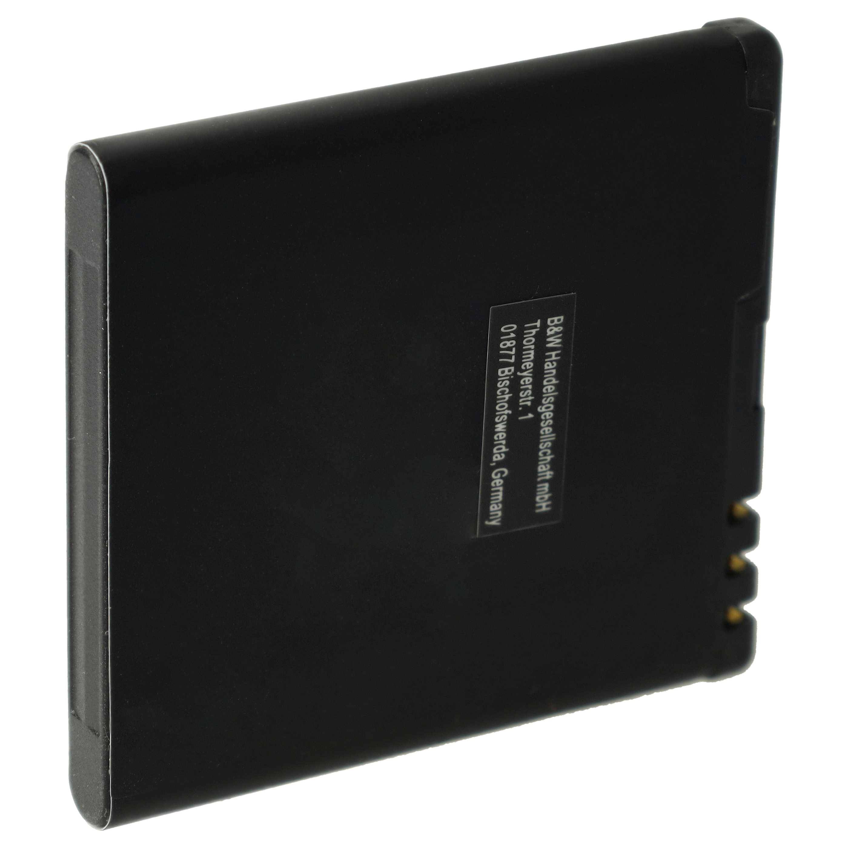vhbw Akku kompatibel mit Nokia N86 | N85, N86 8MP, T7, C7, C7-00, X7, 701, Oro, X7-00, X7-00 8GB Handy Smartphone-2