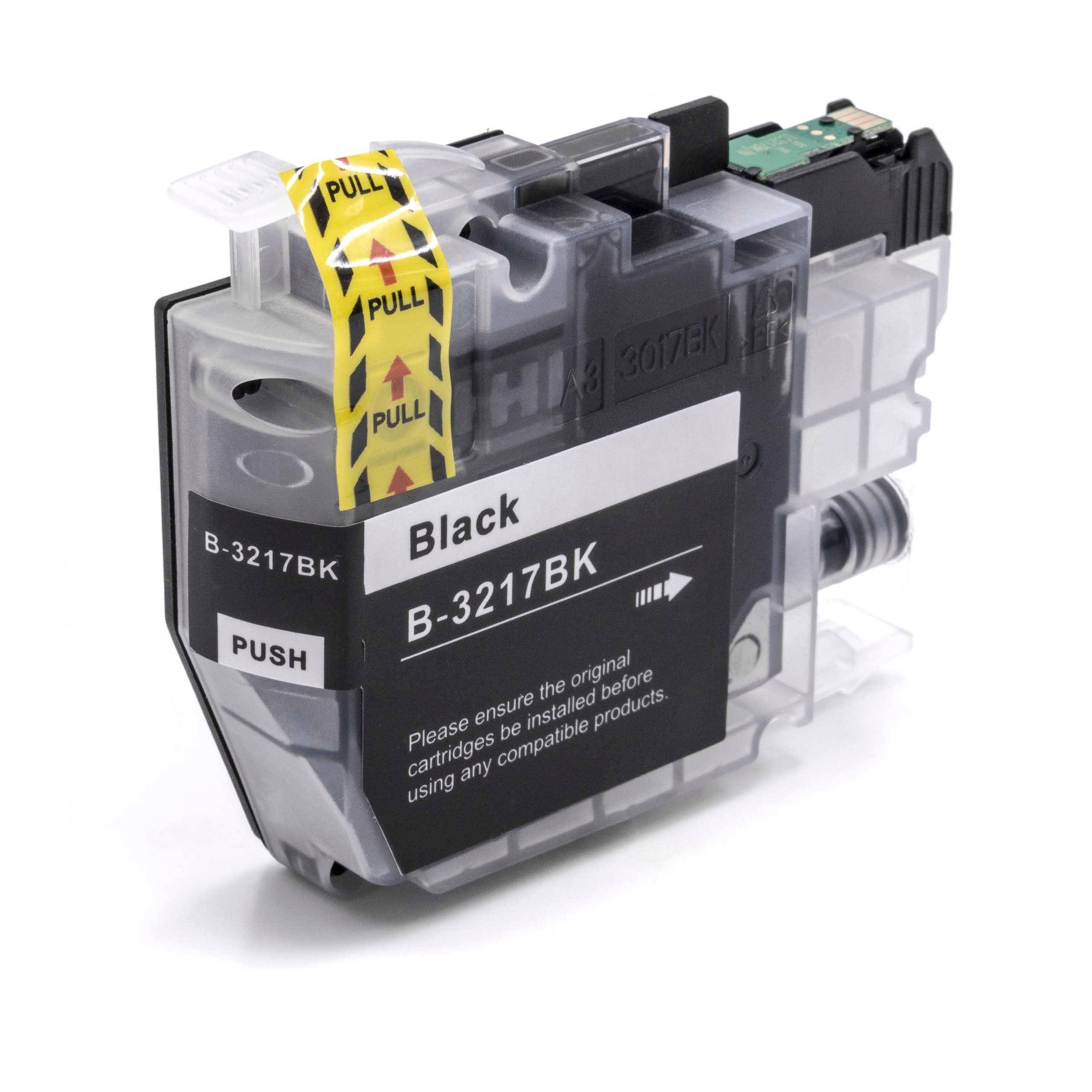 vhbw Tintenpatrone Schwarz als Ersatz für Brother LC-3217BK | LC3217BK (kompatibel, 15ml + Chip)-0
