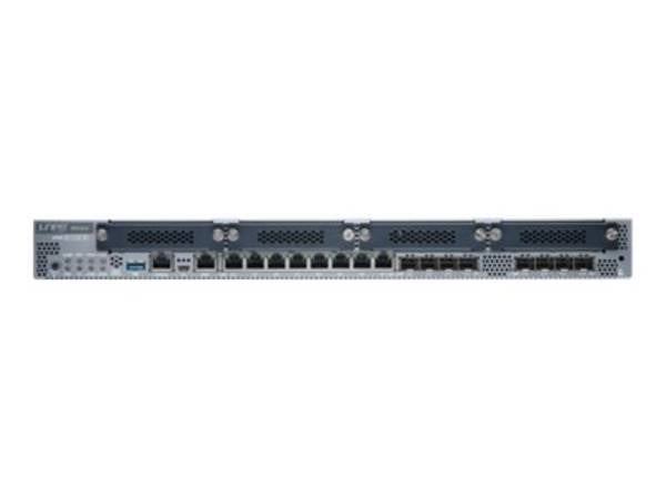 Juniper Networks SRX345 Services Gateway - Sicherheitsgerät - 16 Anschlüsse - GigE, HDLC, Frame Relay, PPP, MLPPP, MLFR